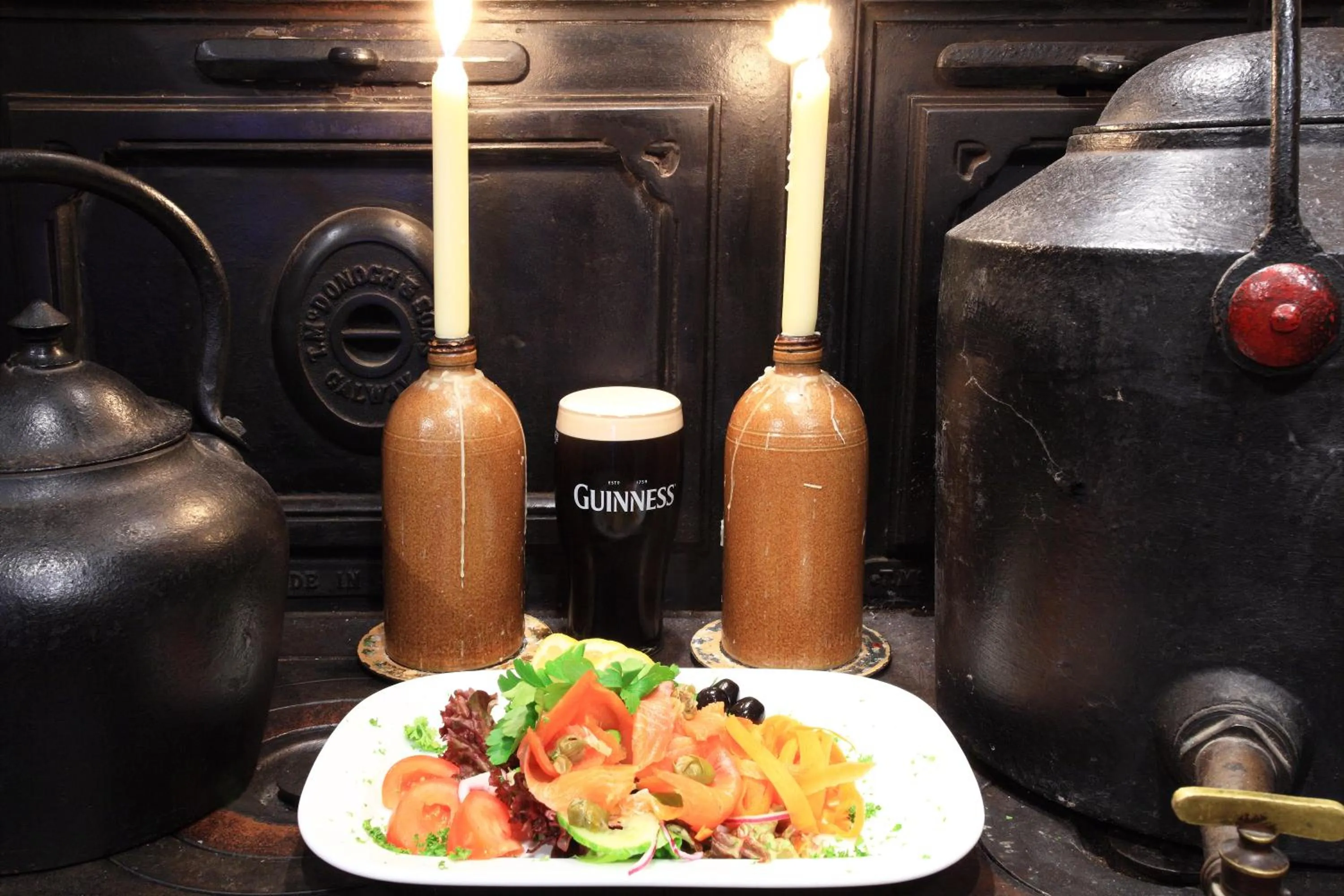 Food and drinks in O'Donnabhain's