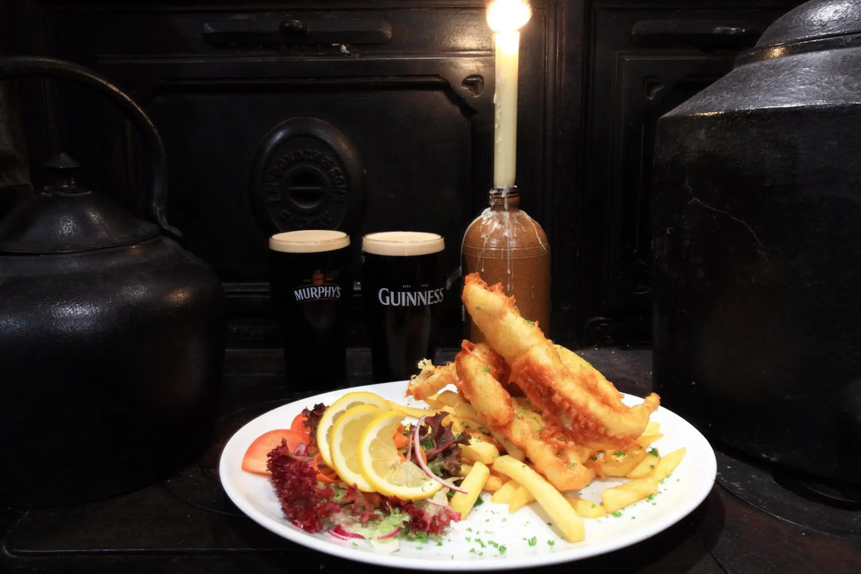 Food and drinks in O'Donnabhain's Food and drinks in O'Donnabhain's