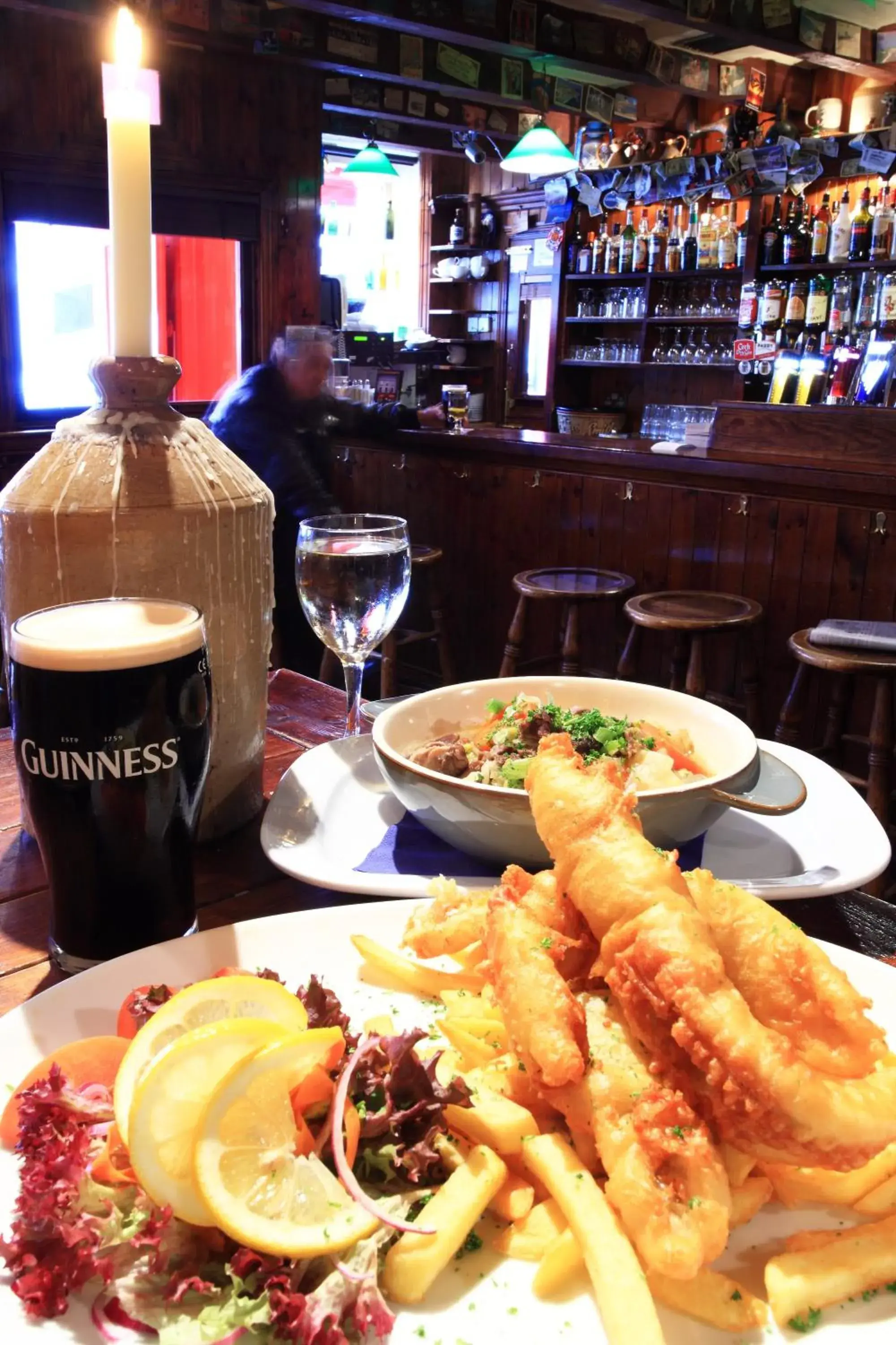 Food and drinks in O'Donnabhain's Food and drinks in O'Donnabhain's
