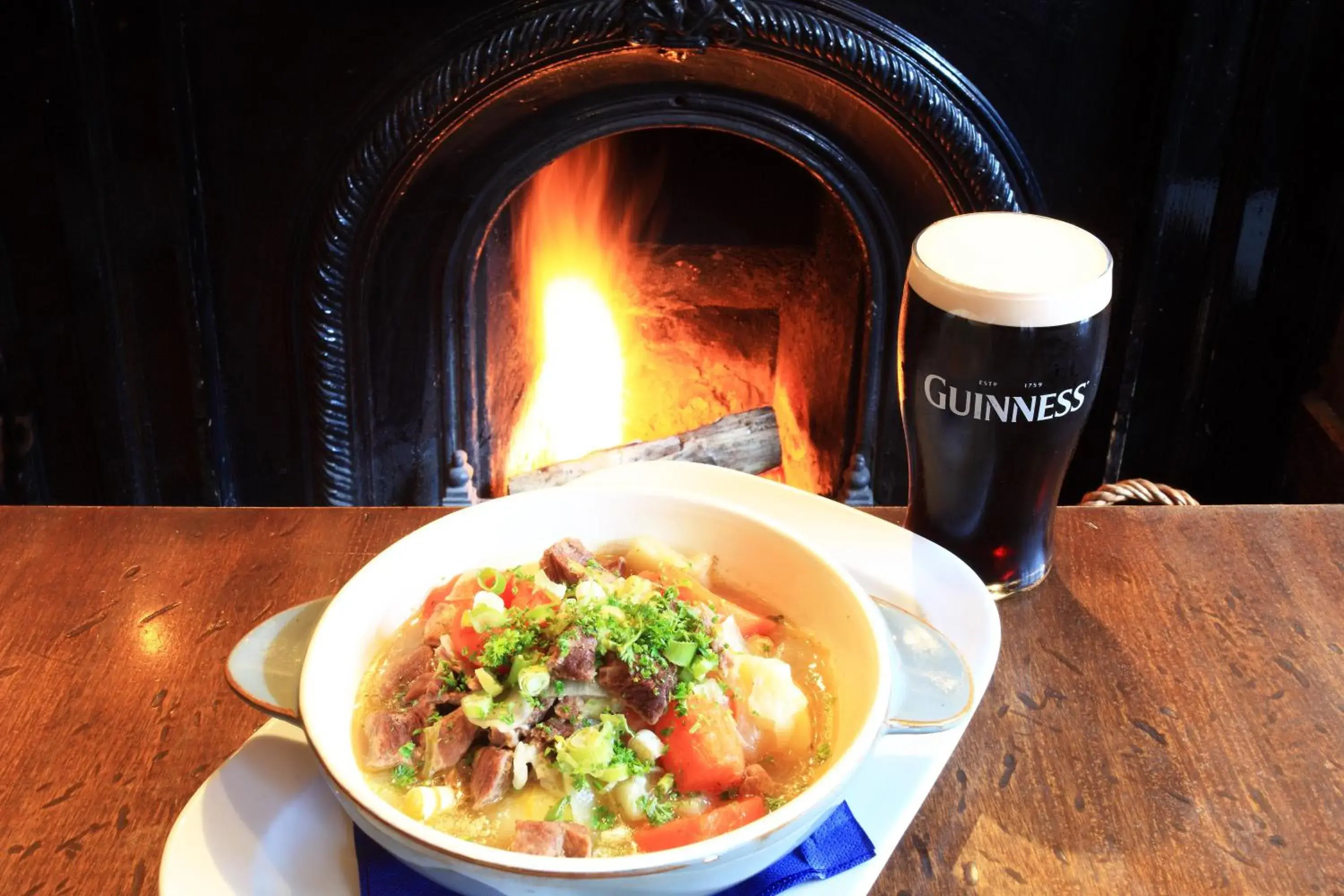 Food and drinks in O'Donnabhain's Food and drinks in O'Donnabhain's