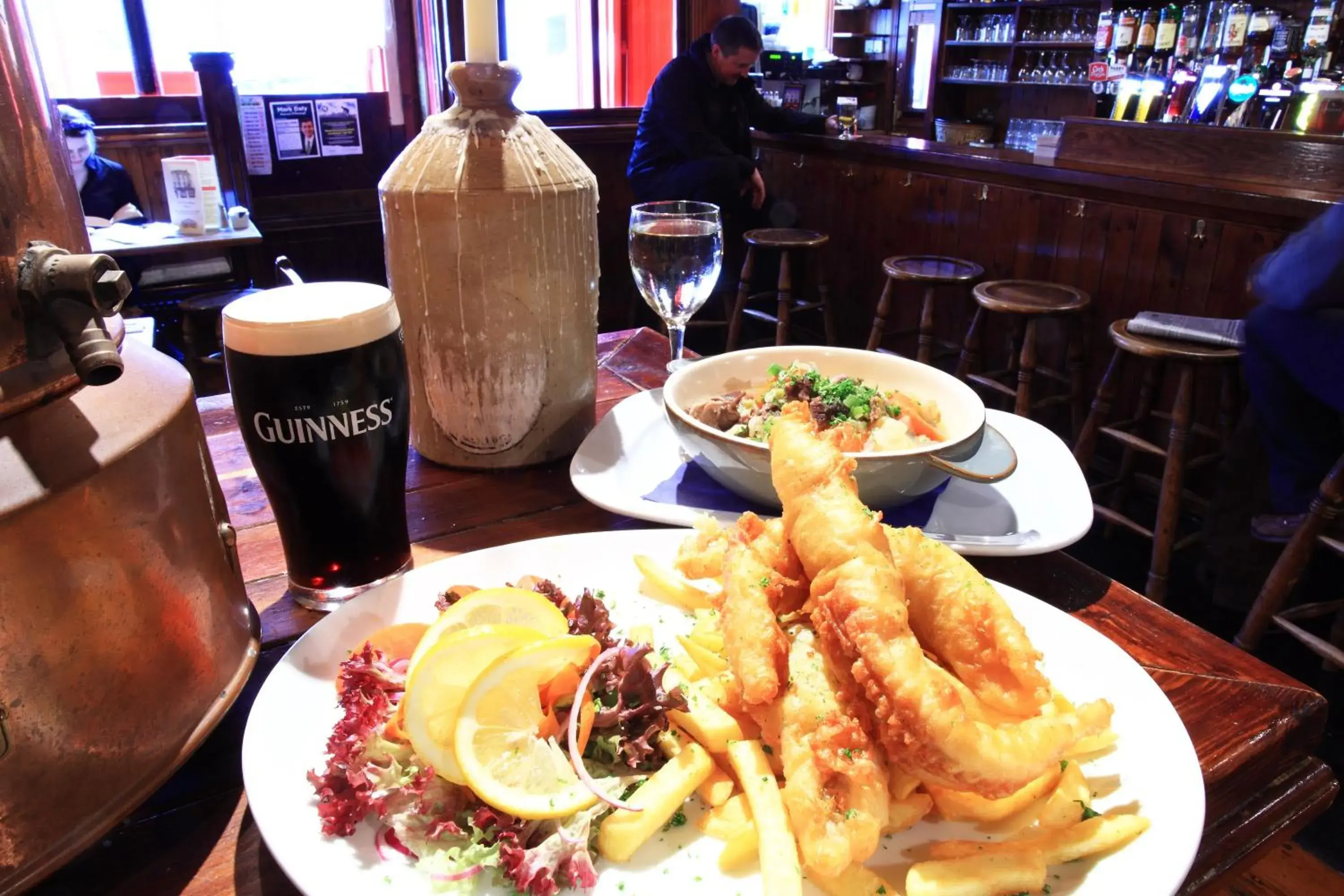 Food and drinks in O'Donnabhain's Food and drinks in O'Donnabhain's