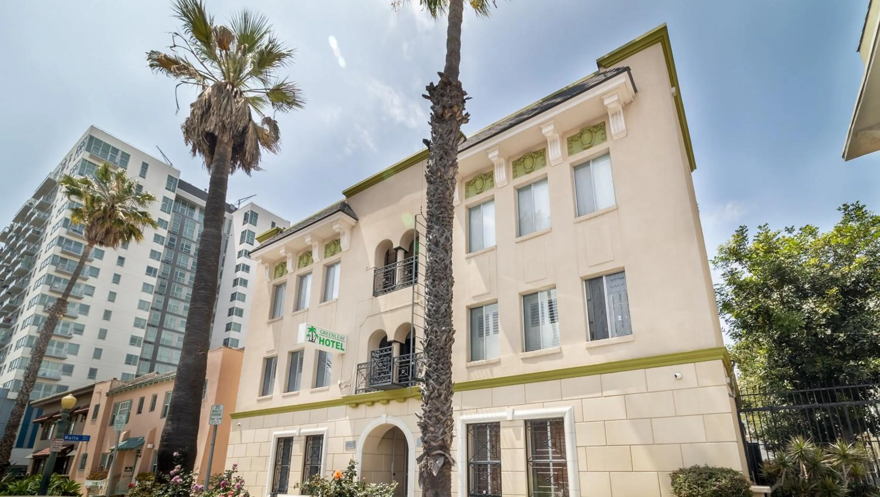 Property building in Greenleaf Hotel Long Beach Convention Center