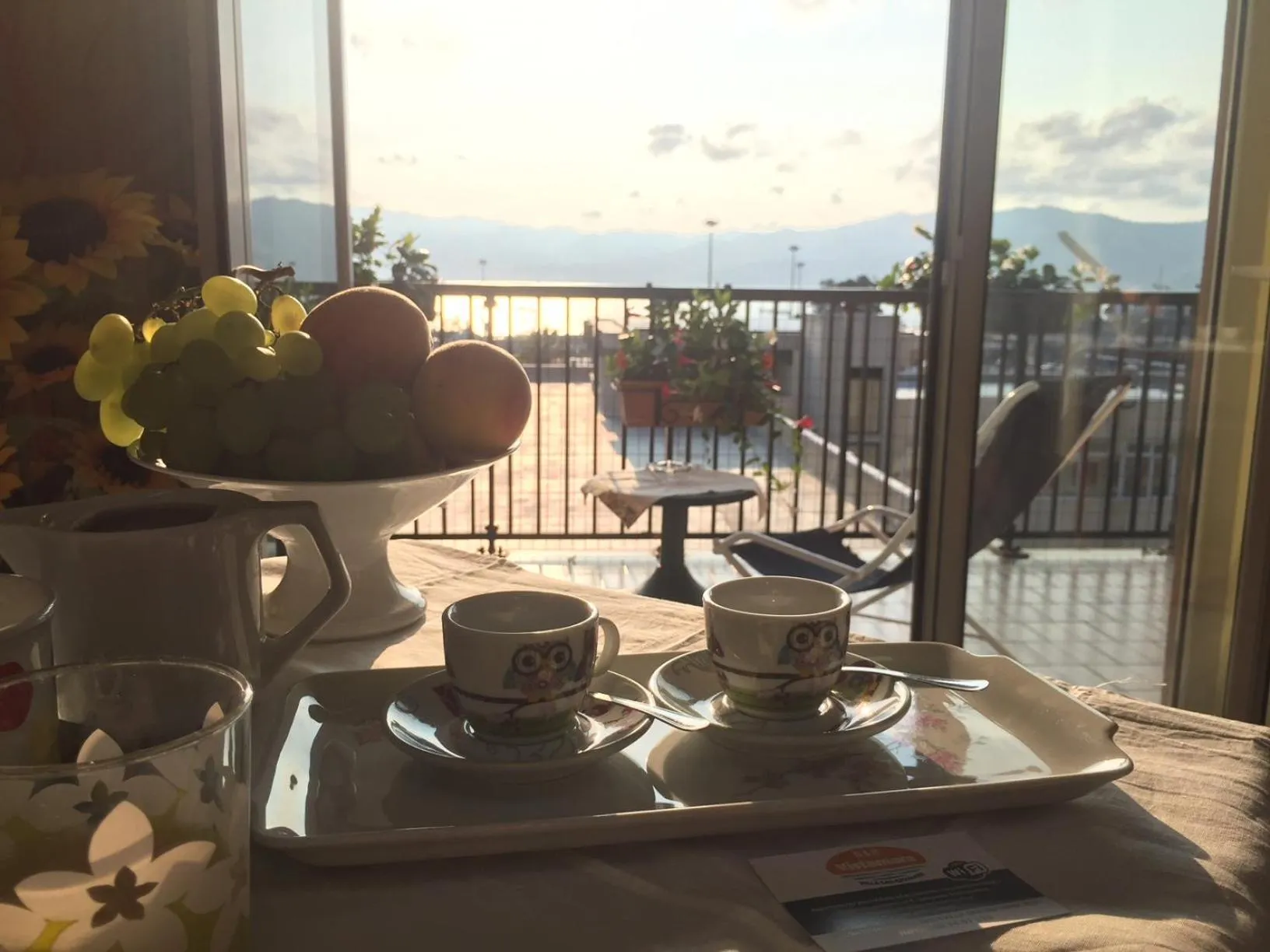 Balcony/Terrace in B&B Vistamare