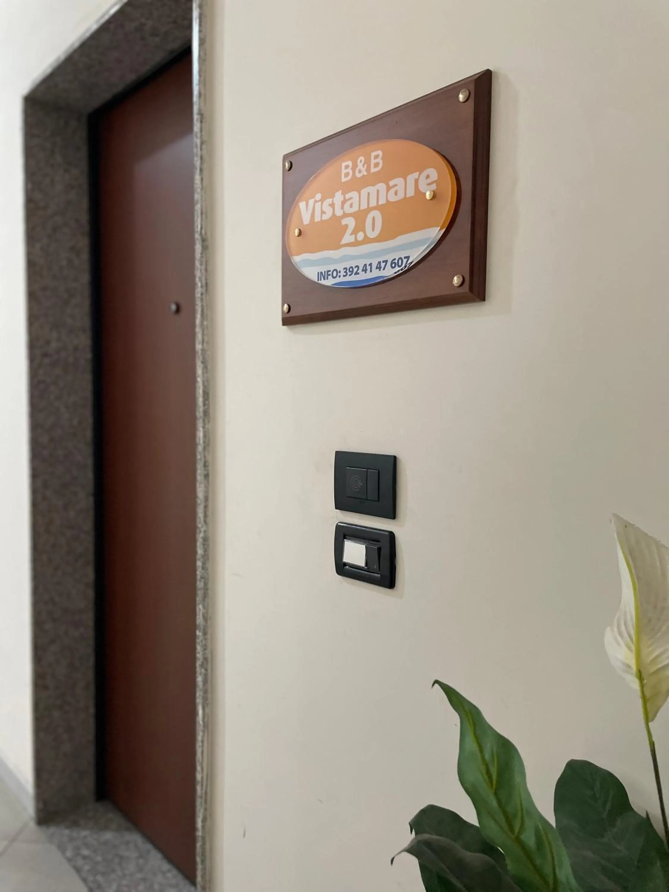 Facade/entrance in B&B Vistamare