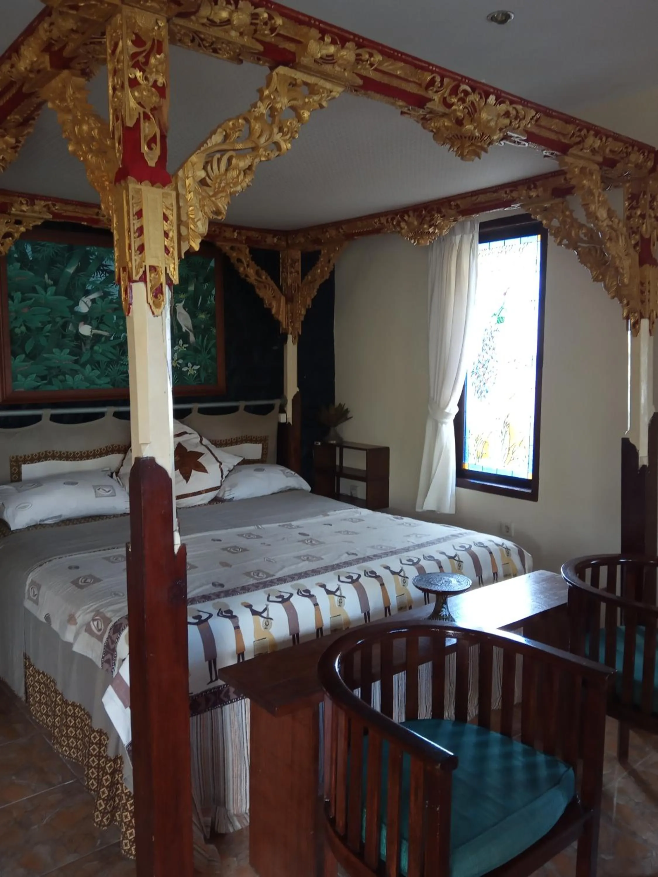 Bed in Villa Arjuna