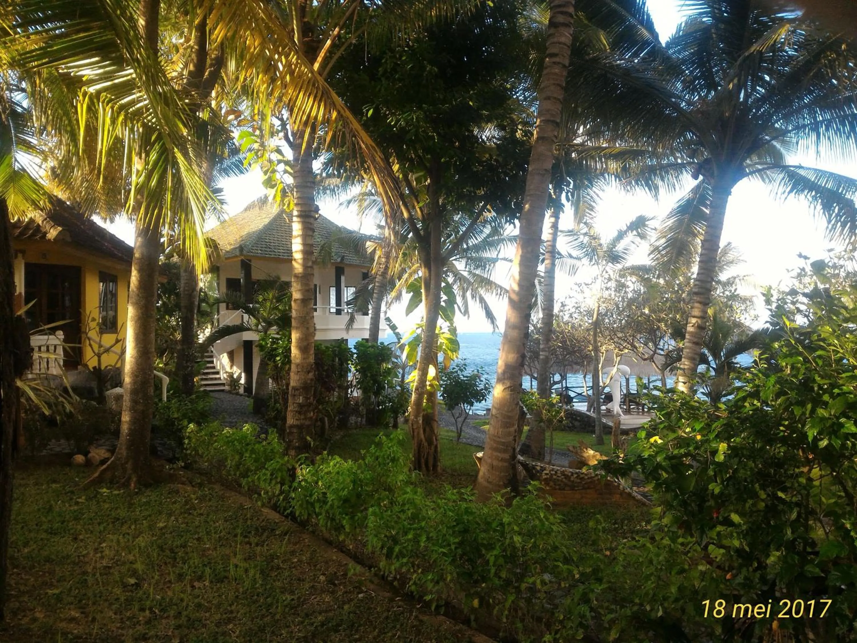 Garden view in Villa Arjuna