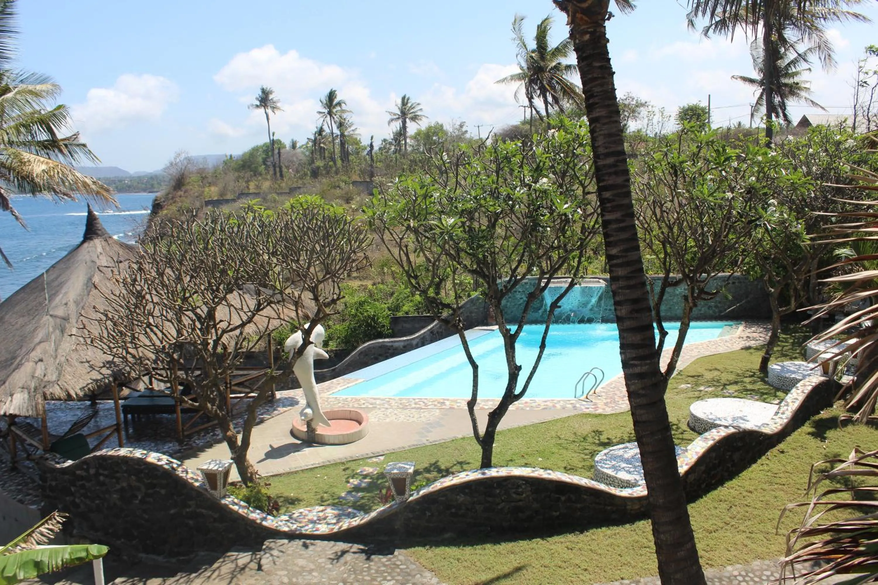 Pool view in Villa Arjuna