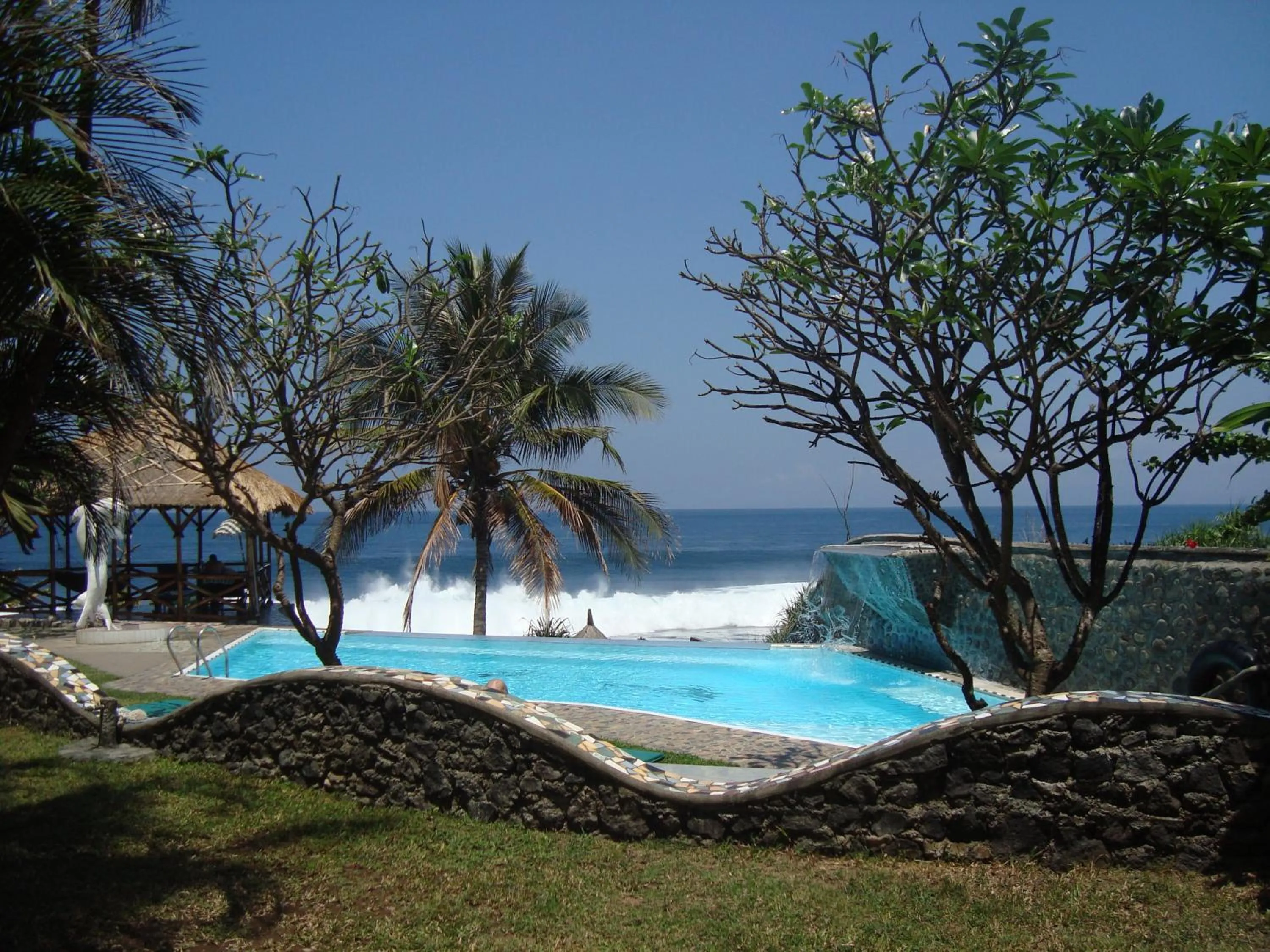 Pool view in Villa Arjuna