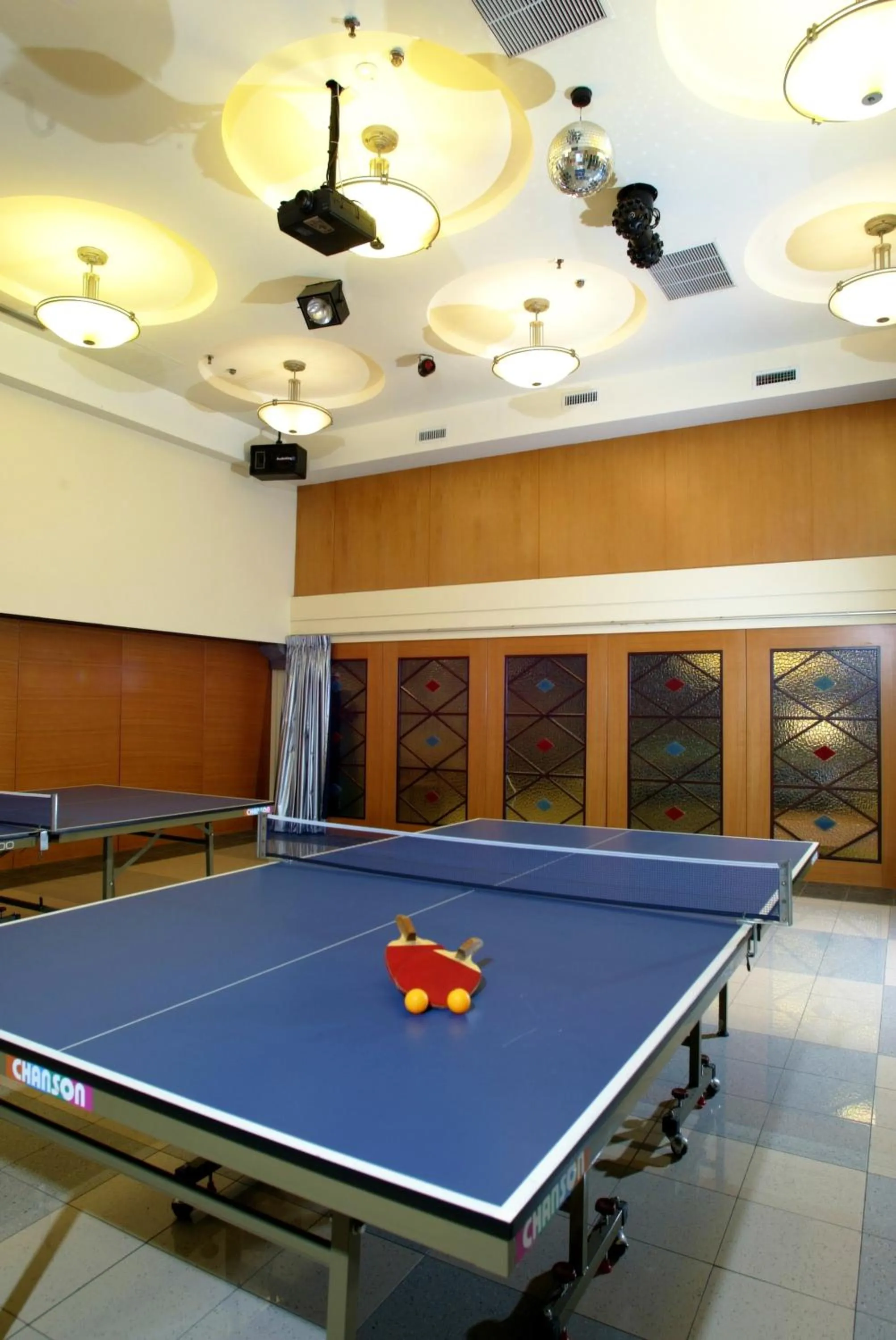 Table tennis in Hotel Les Champs