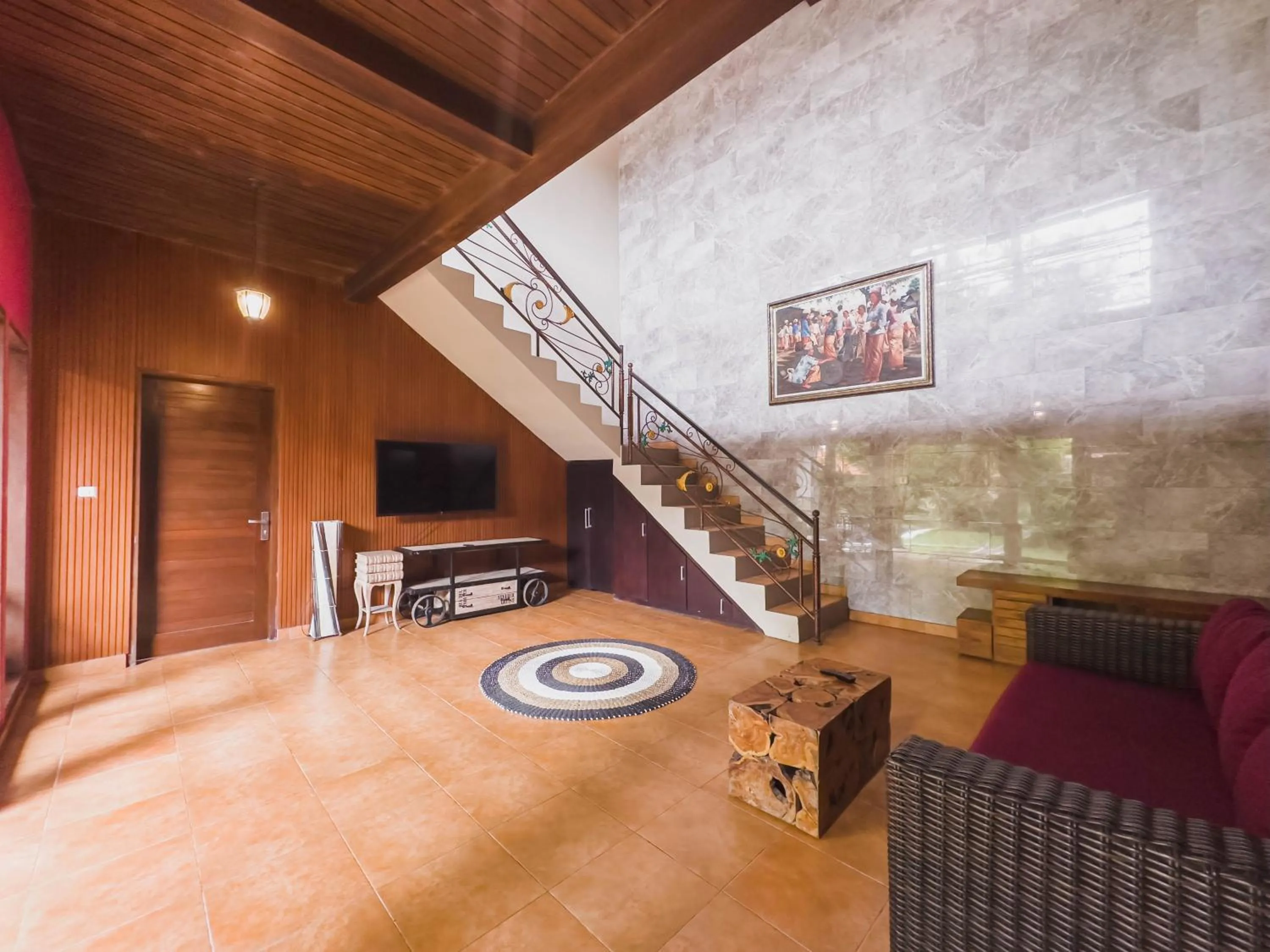 Living room in Pukakoo Villas and Suite by Supala