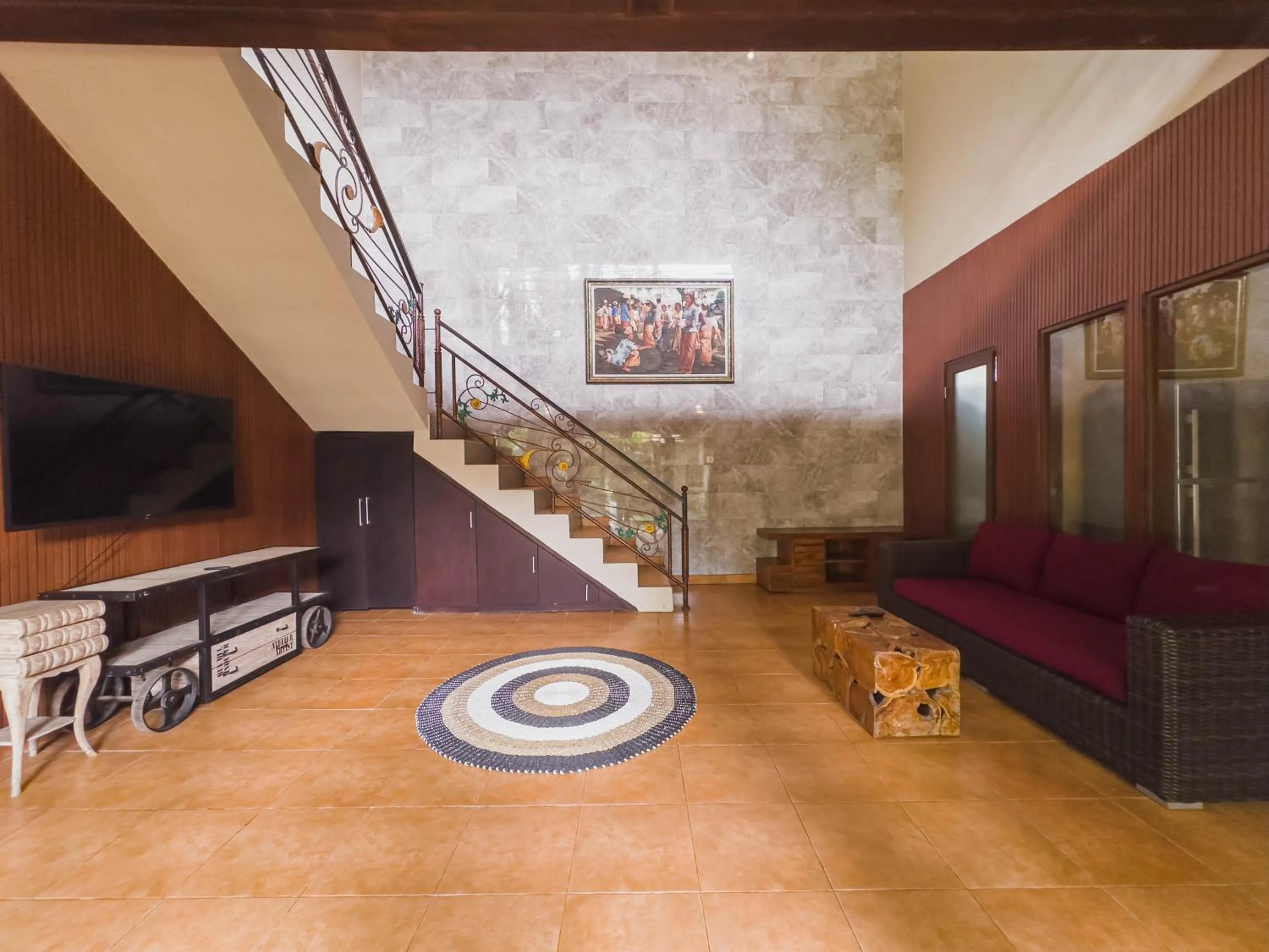 Living room in Pukakoo Villas and Suite by Supala