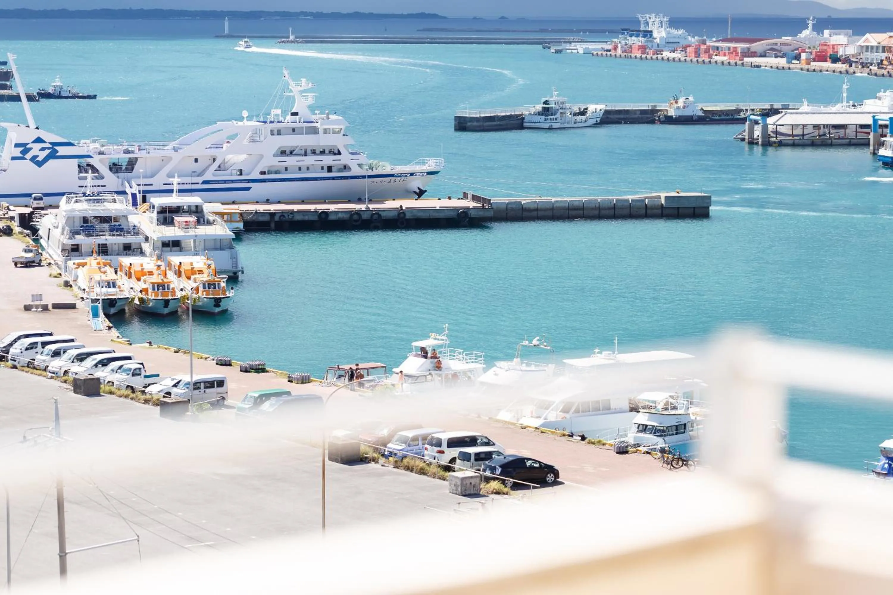 Sea view in Hotel Peace Island Ishigaki in Yashima