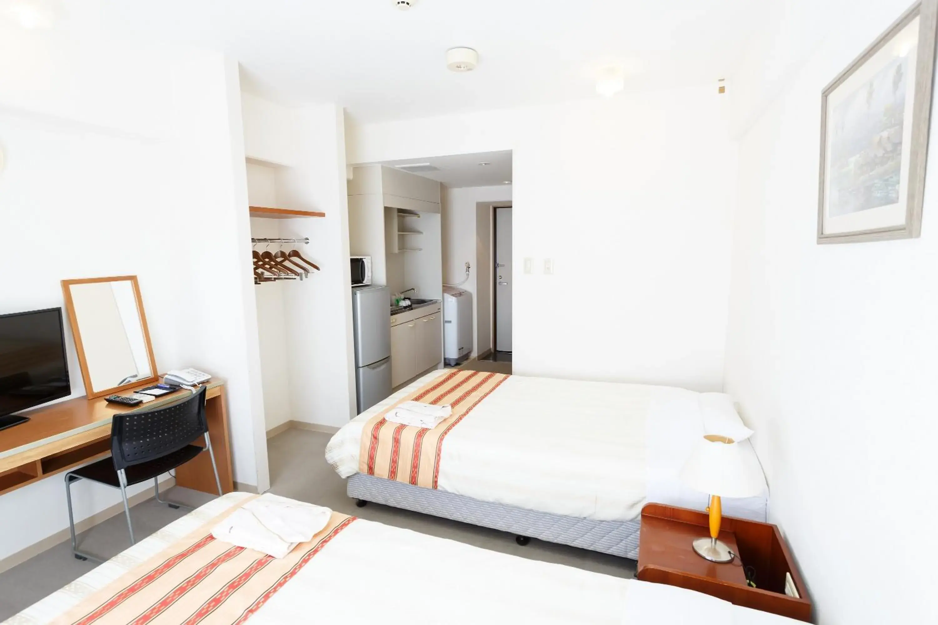 Bed in Hotel Peace Island Ishigaki in Yashima Bed in Hotel Peace Island Ishigaki in Yashima