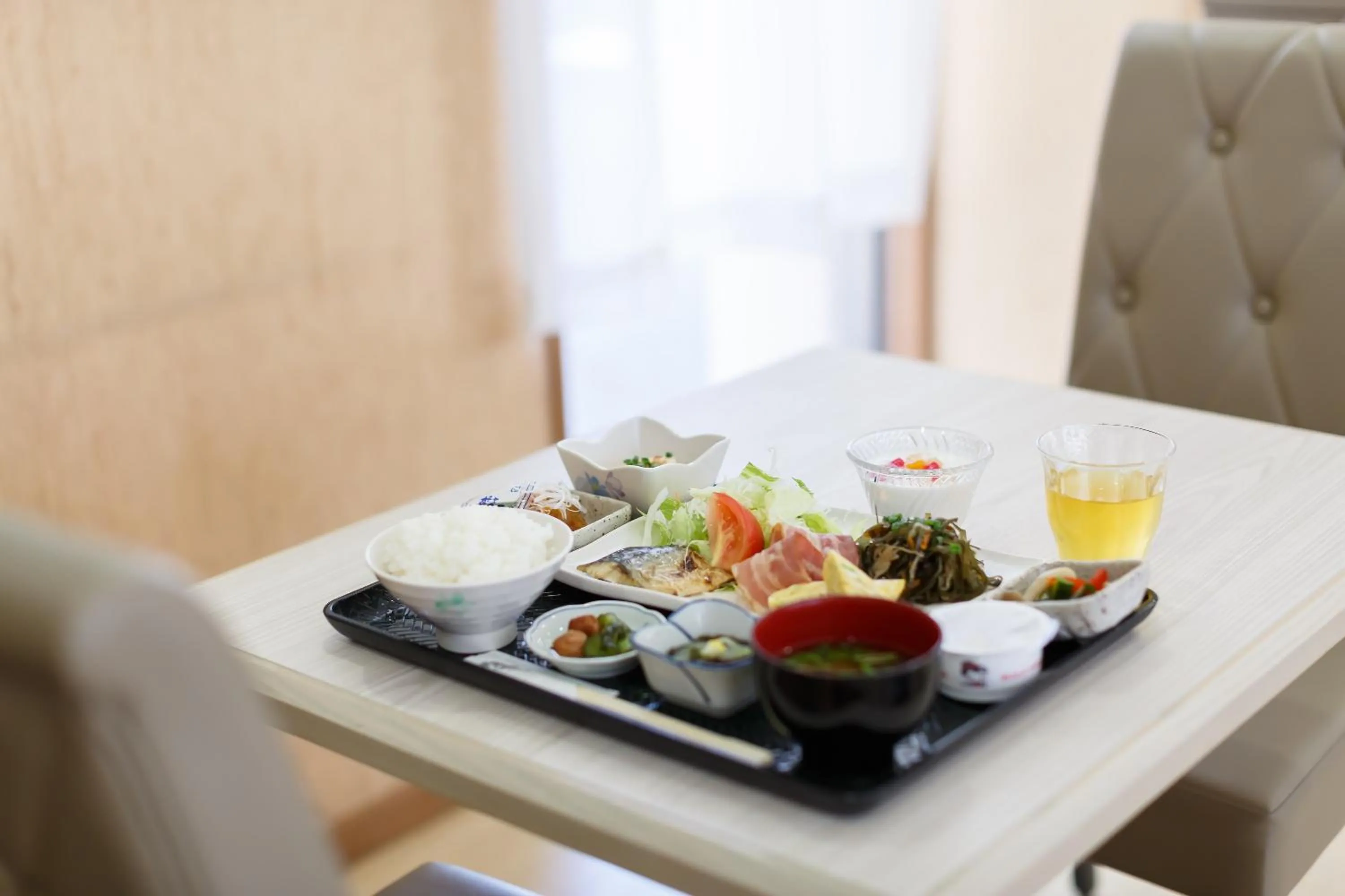 Breakfast in Hotel Peace Island Ishigaki in Yashima