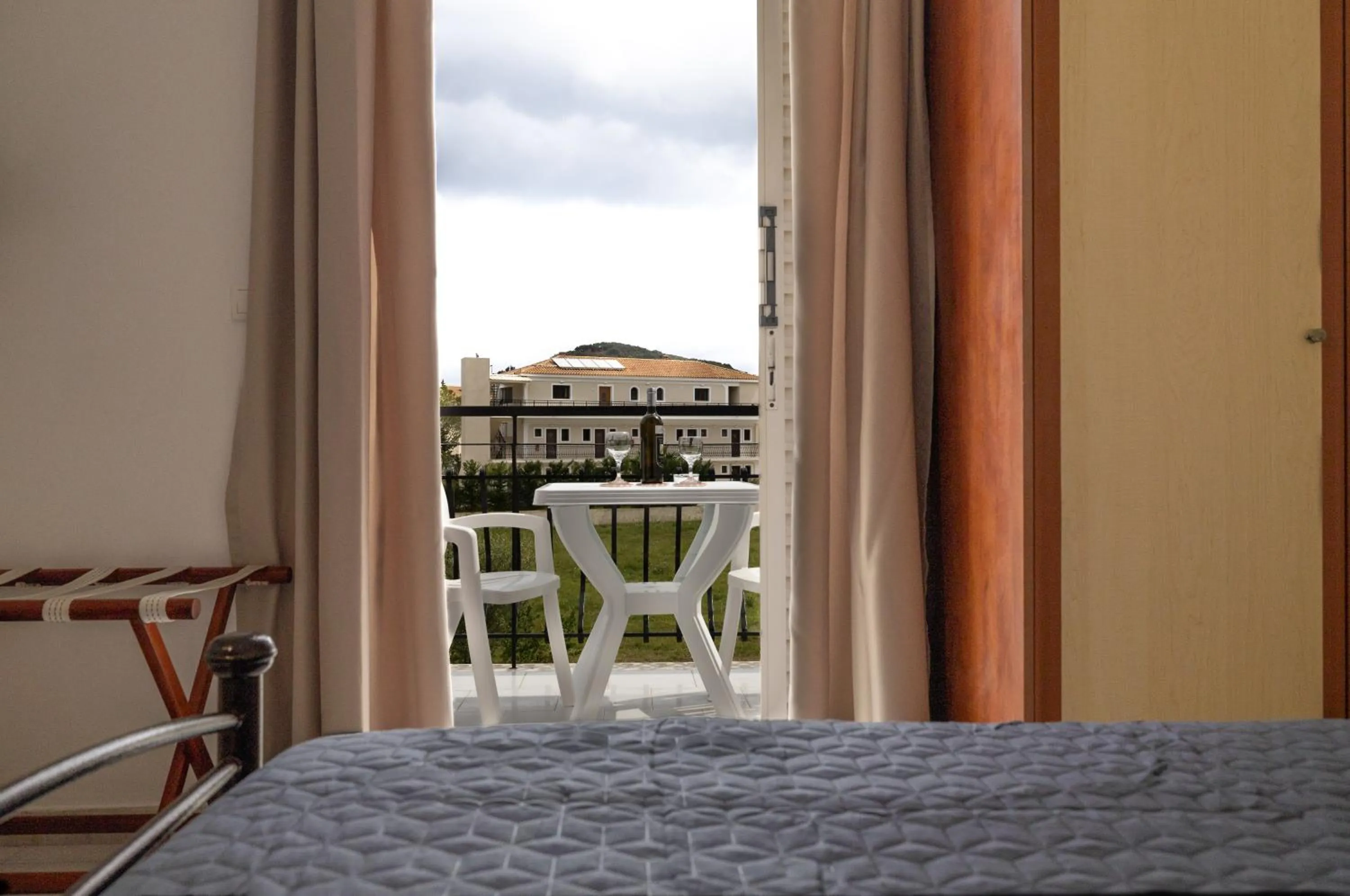 Balcony/Terrace in Valianos Studios - Apartments