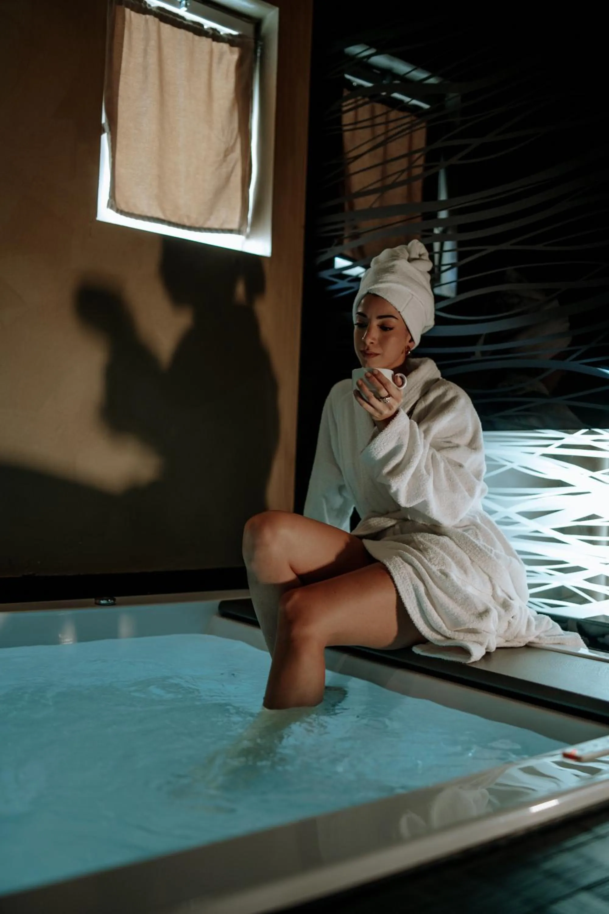 Hot Tub in Le Dune Suite Hotel