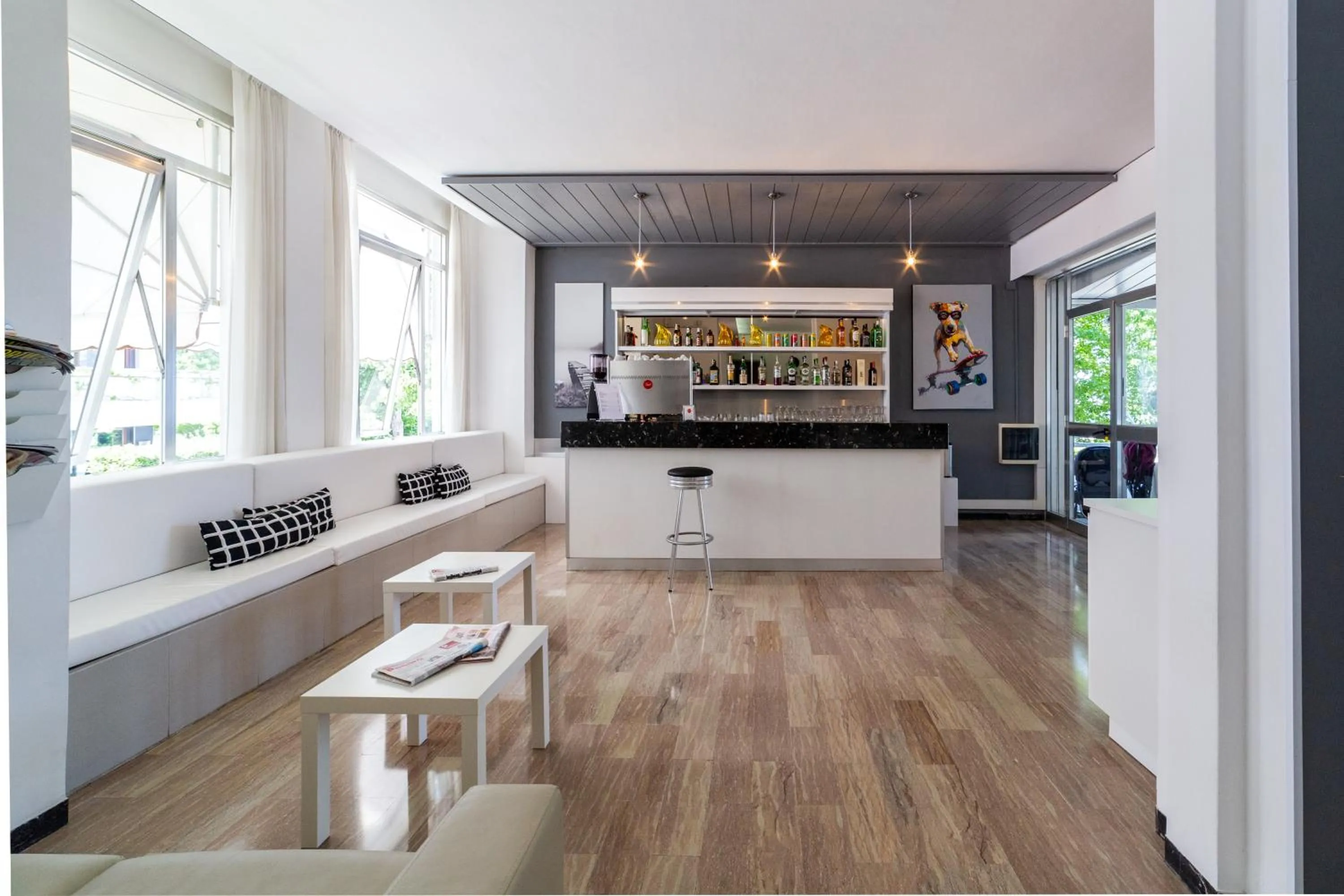 Lobby or reception in Hotel Promenade