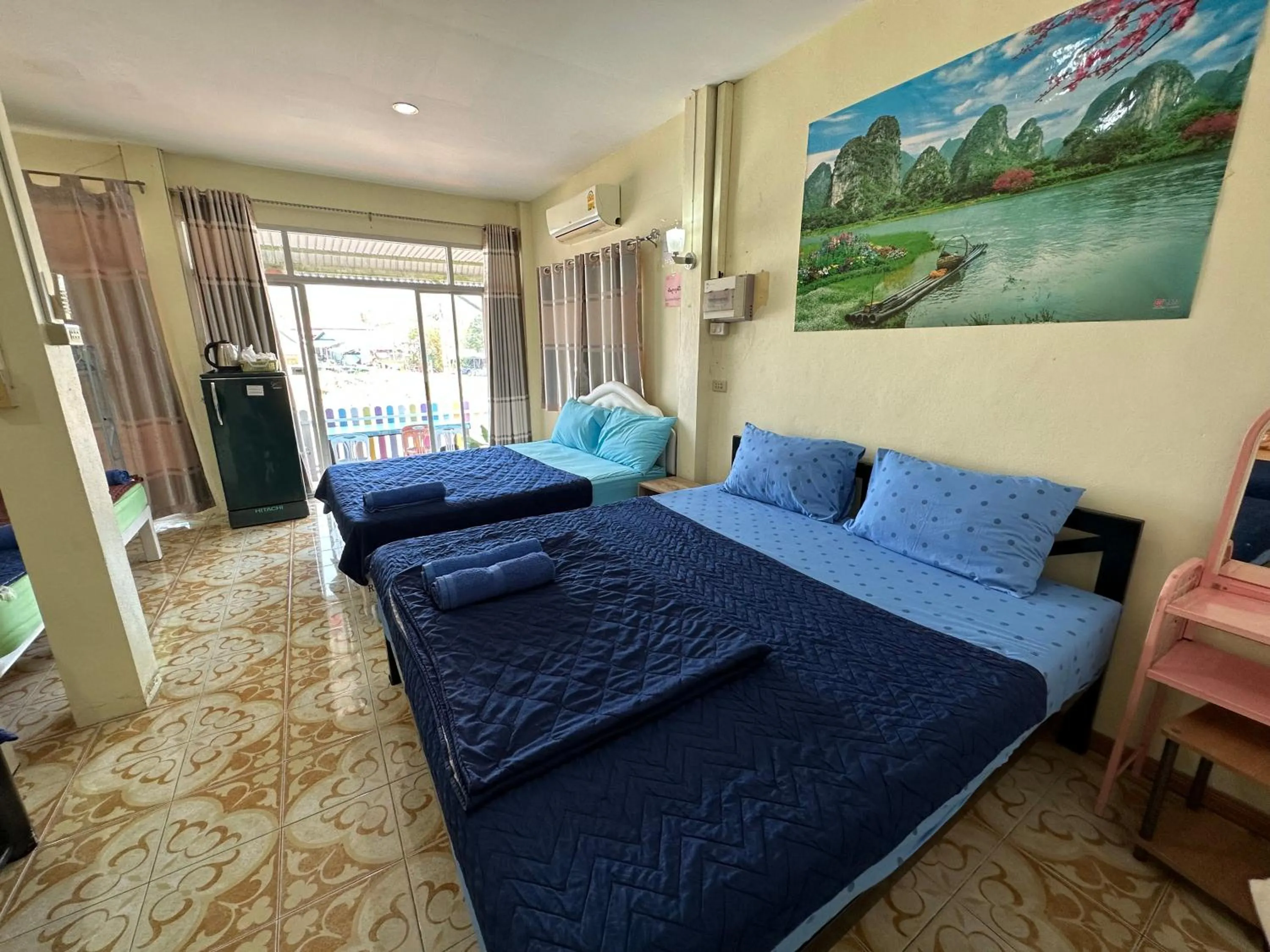 Bed in Thippawan Bungalow