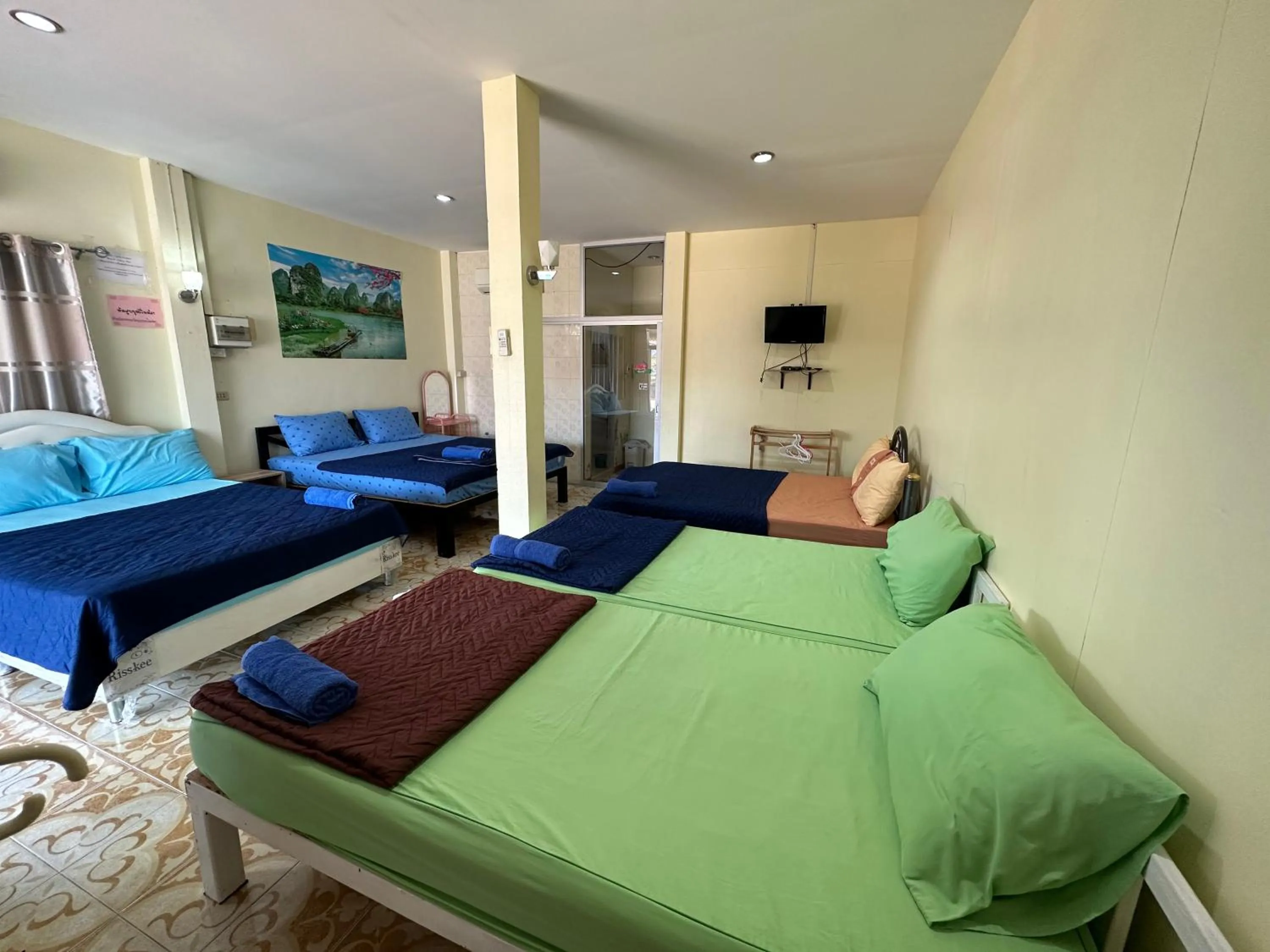 Bed in Thippawan Bungalow