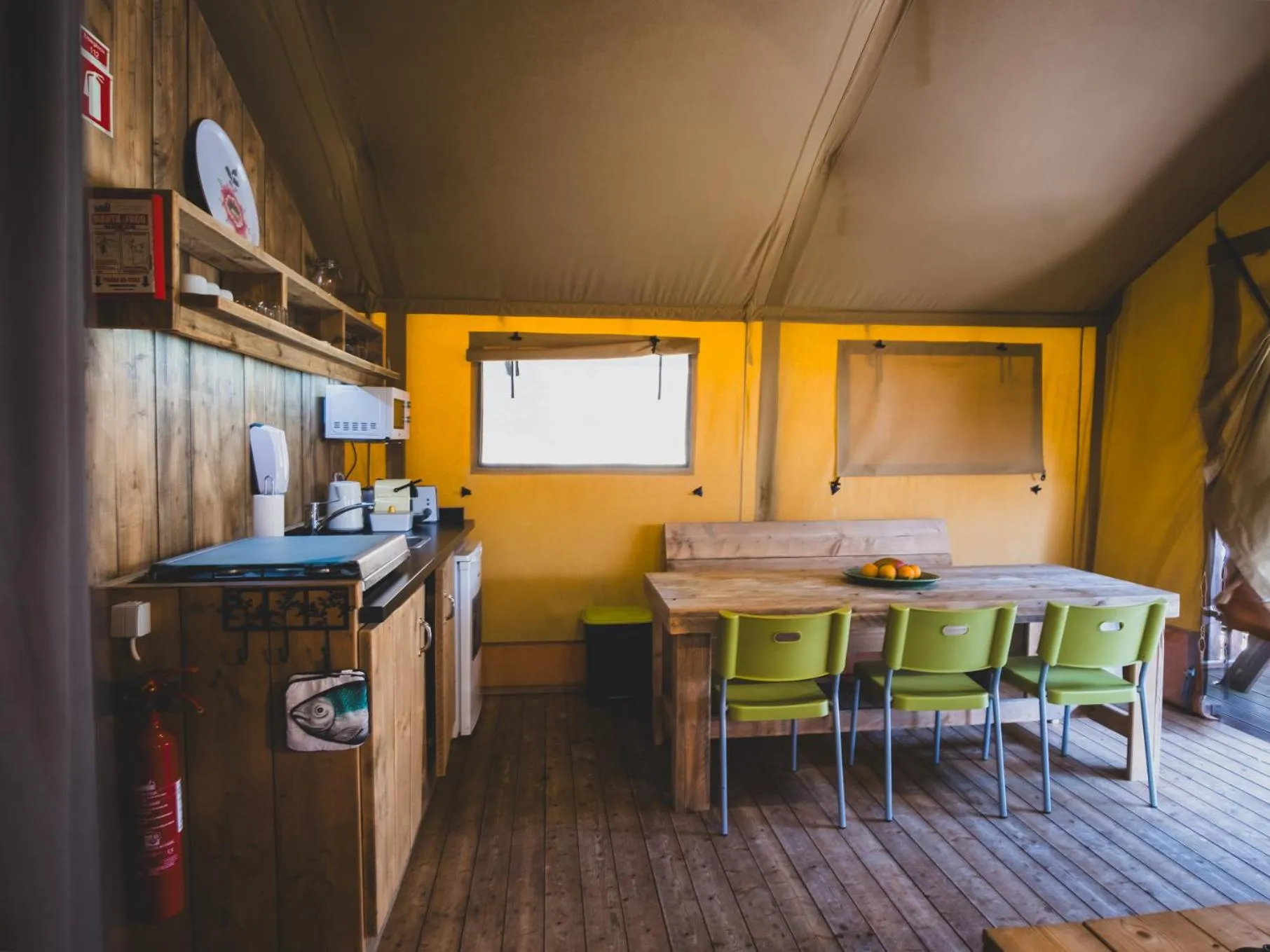 Kitchen or kitchenette in Quinta Japonesa