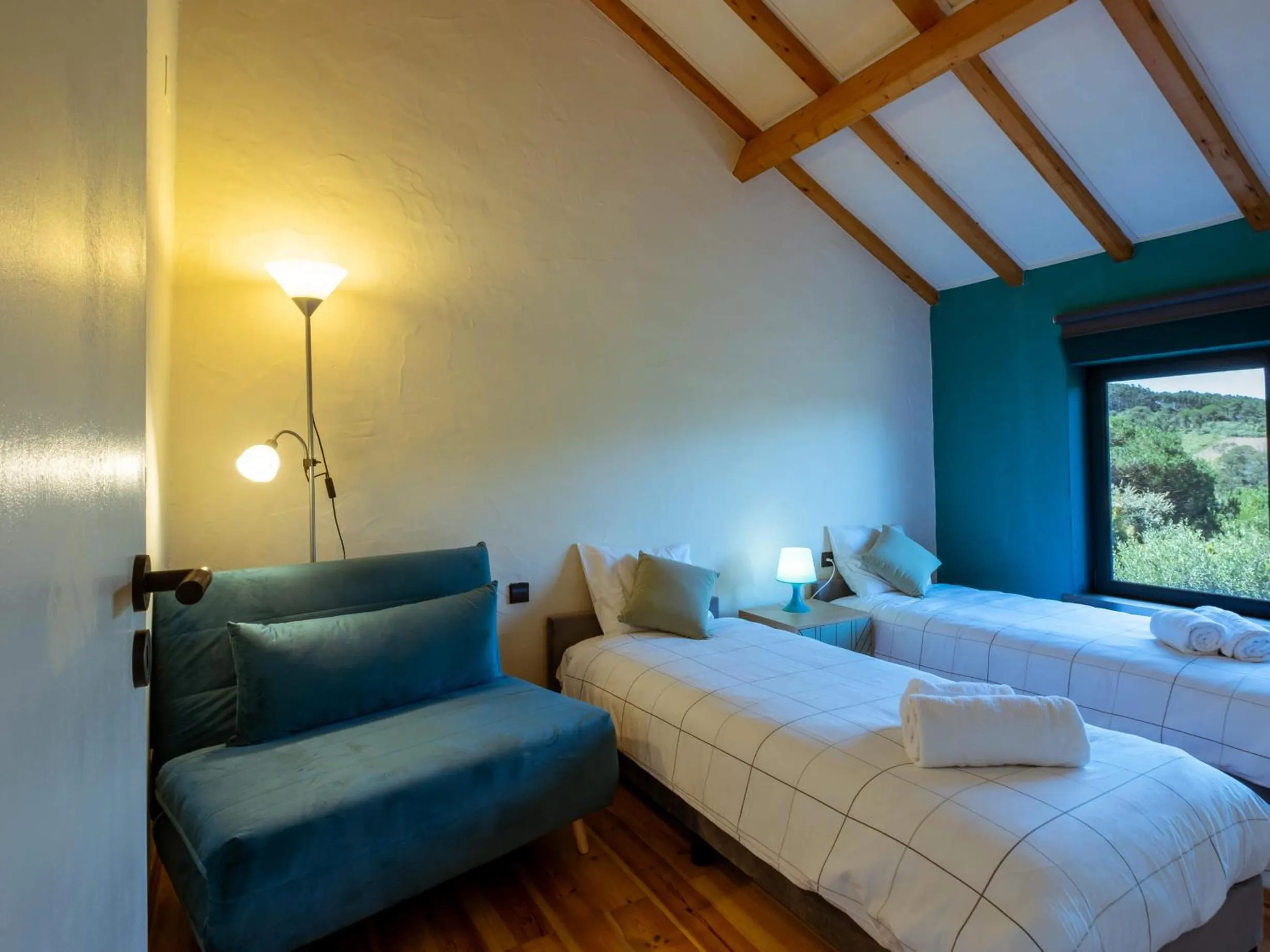 Bed in Quinta Japonesa