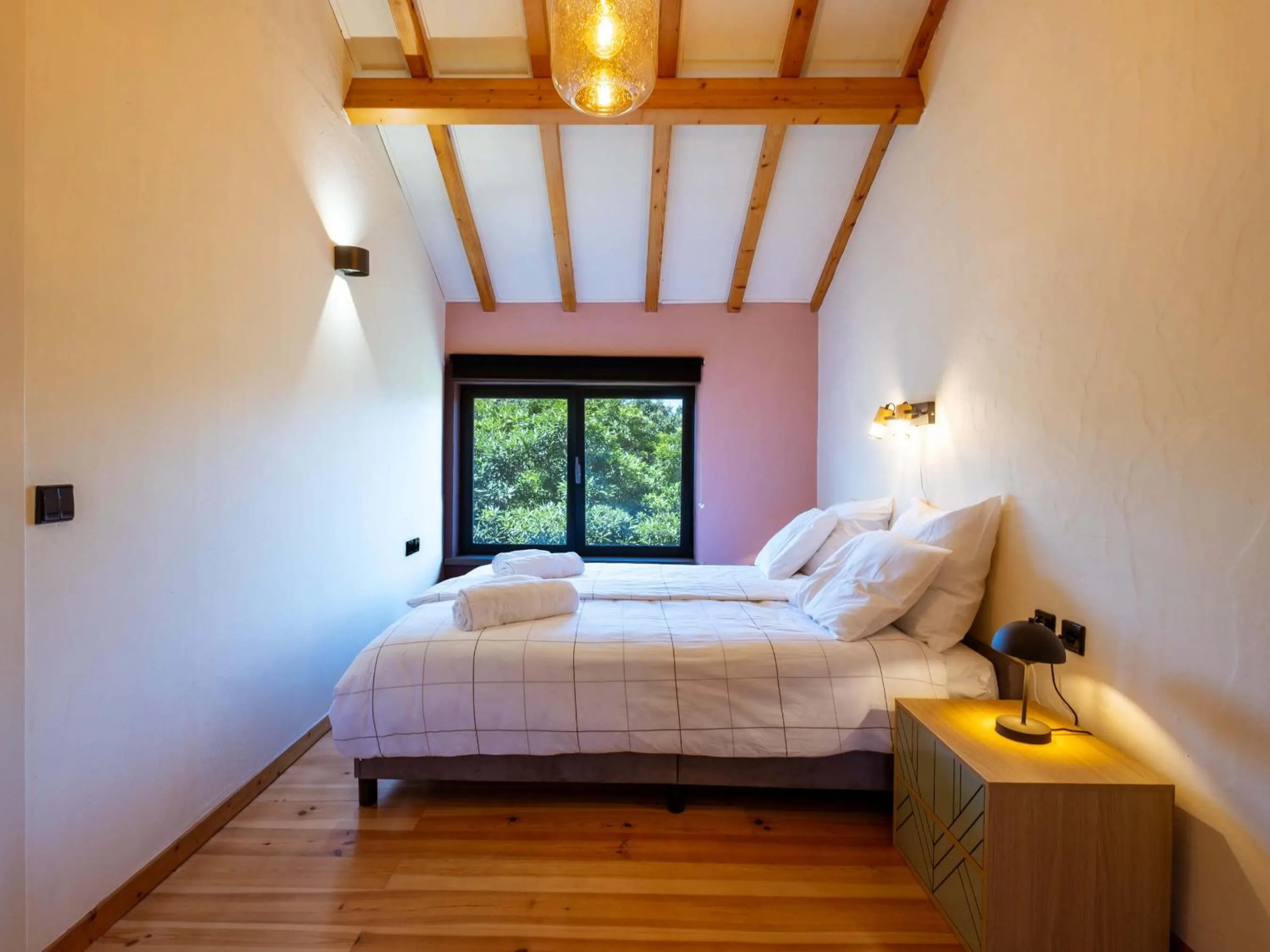 Bed in Quinta Japonesa