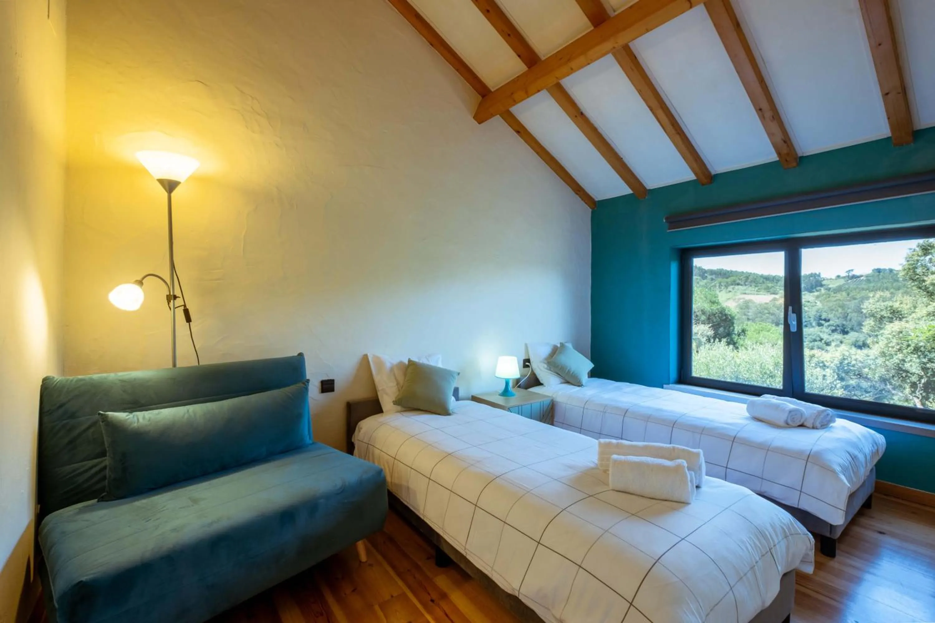 Bed in Quinta Japonesa