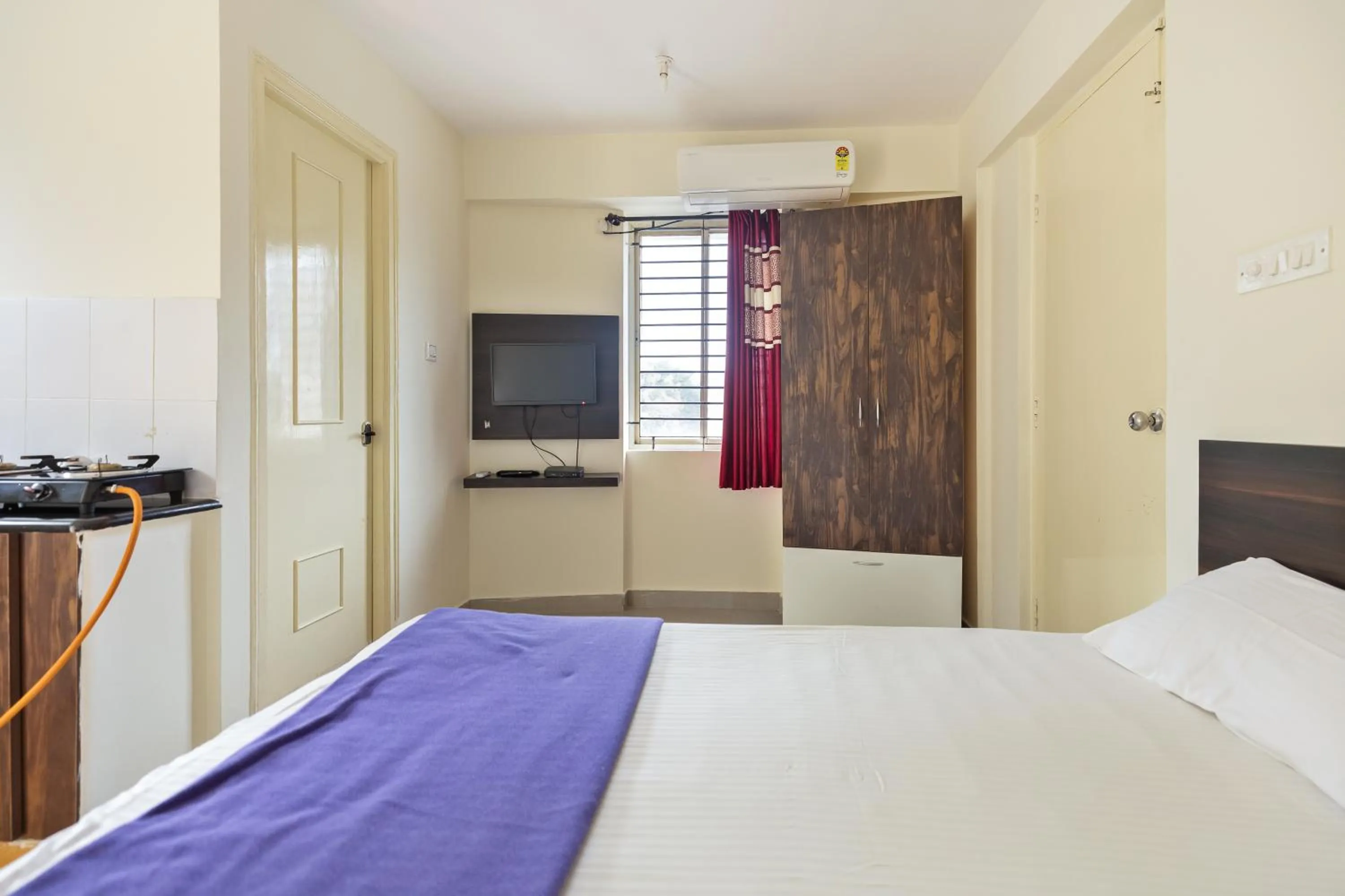 View (from property/room), Bed in Stayhome Classic