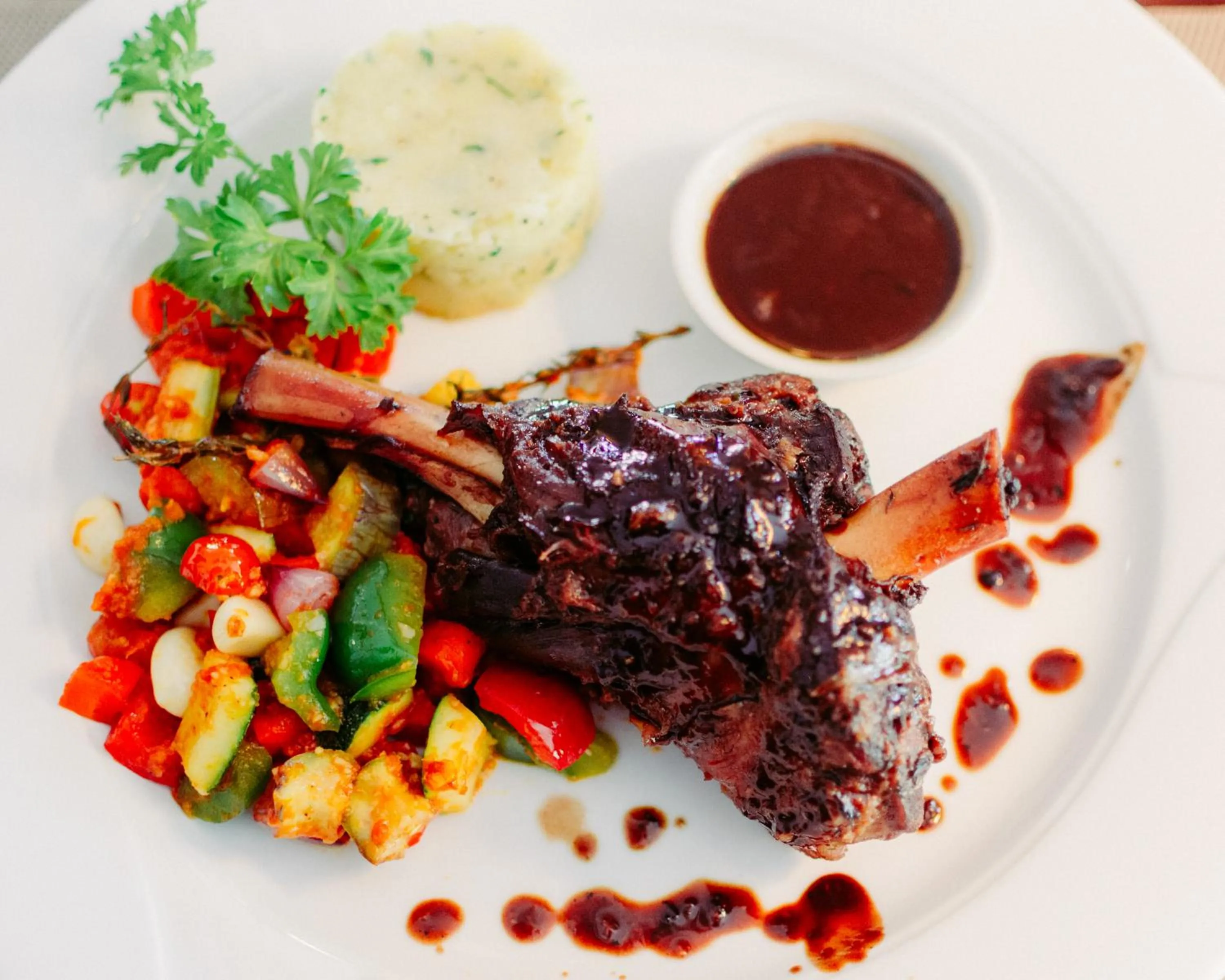 Food close-up in Chu Hotel