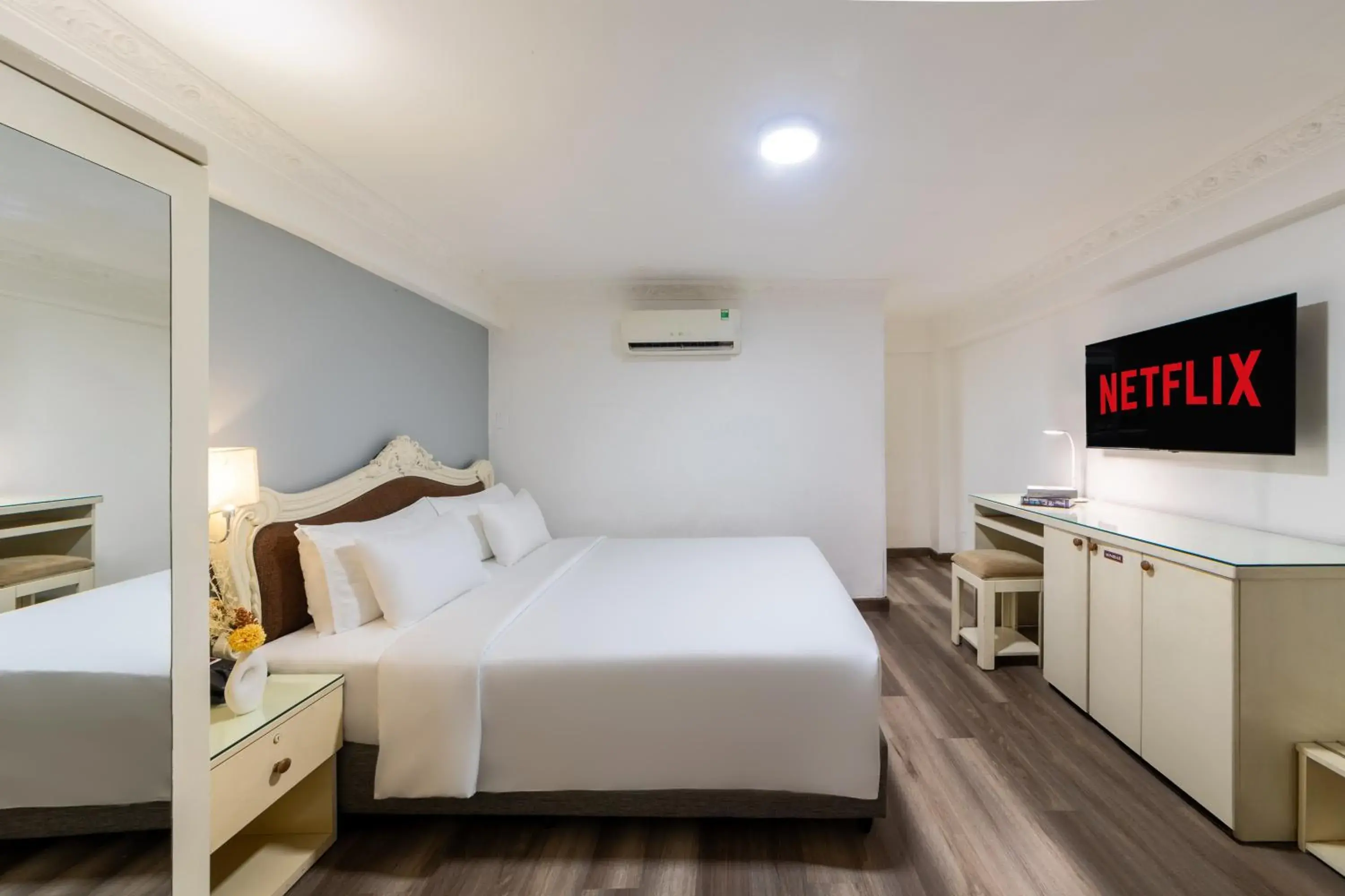 Bedroom, Bed in A25 Hotel - 307 Lý Tự Trọng Bedroom, Bed in A25 Hotel - 307 Lý Tự Trọng