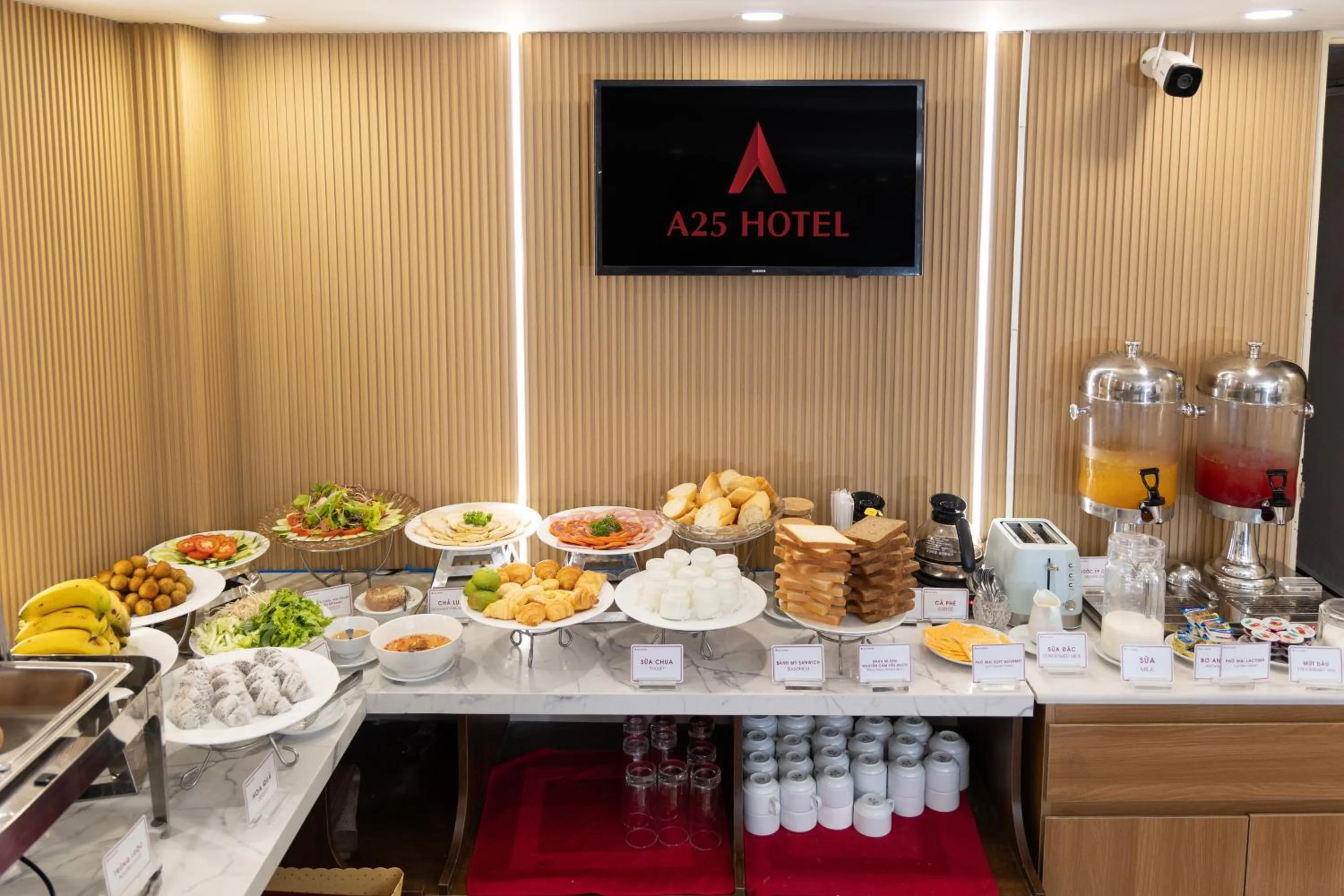 Food and drinks in A25 Hotel - 307 Lý Tự Trọng