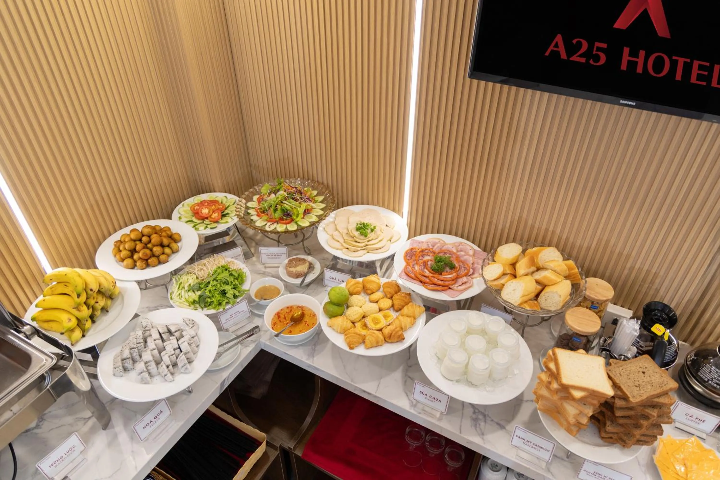 Food and drinks in A25 Hotel - 307 Lý Tự Trọng