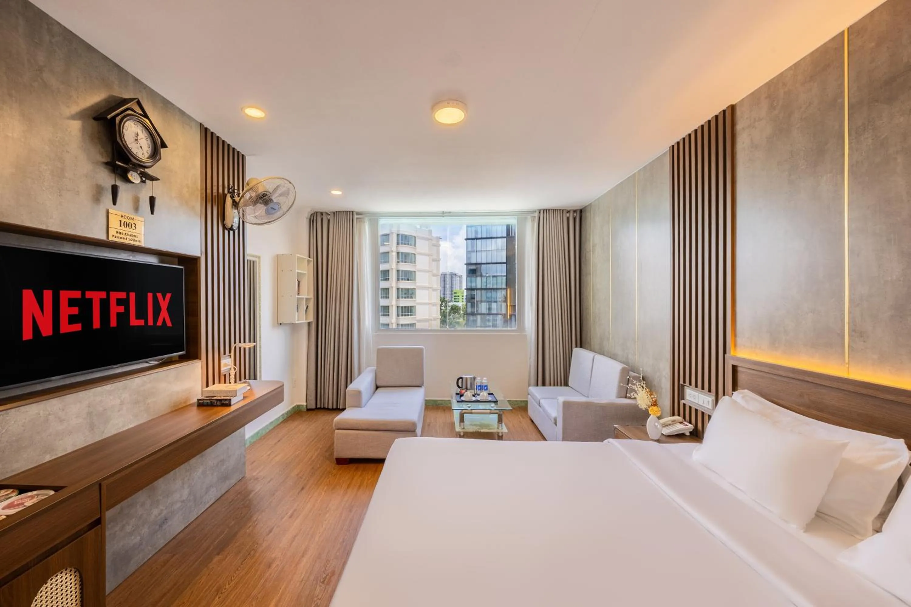 Bed in A25 Hotel - 307 Lý Tự Trọng