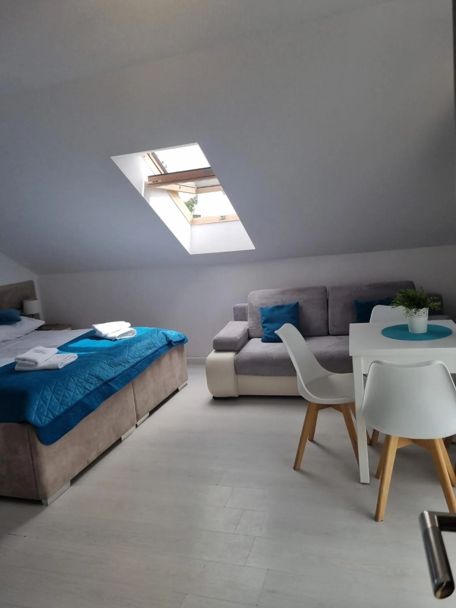 Bed in Pensjonat Dziki Zakątek