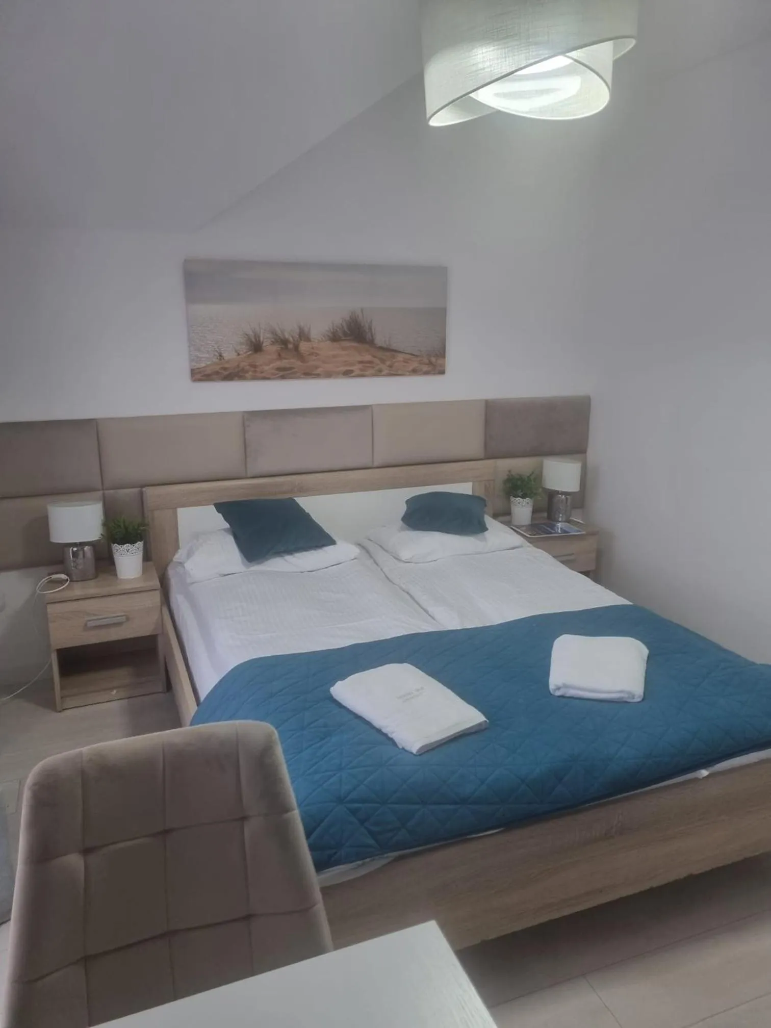 Bed in Pensjonat Dziki Zakątek