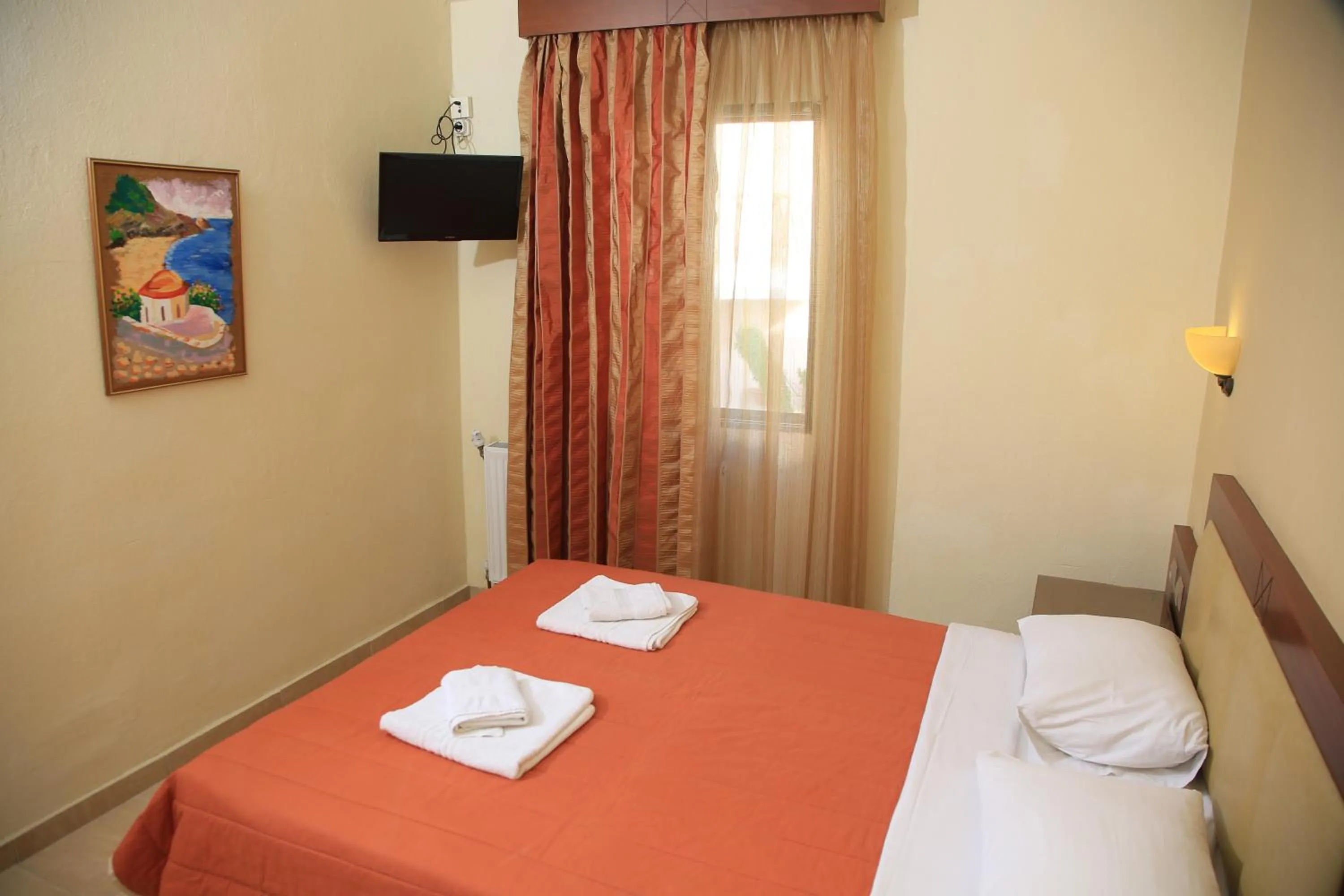 Bed in Hotel Zeus