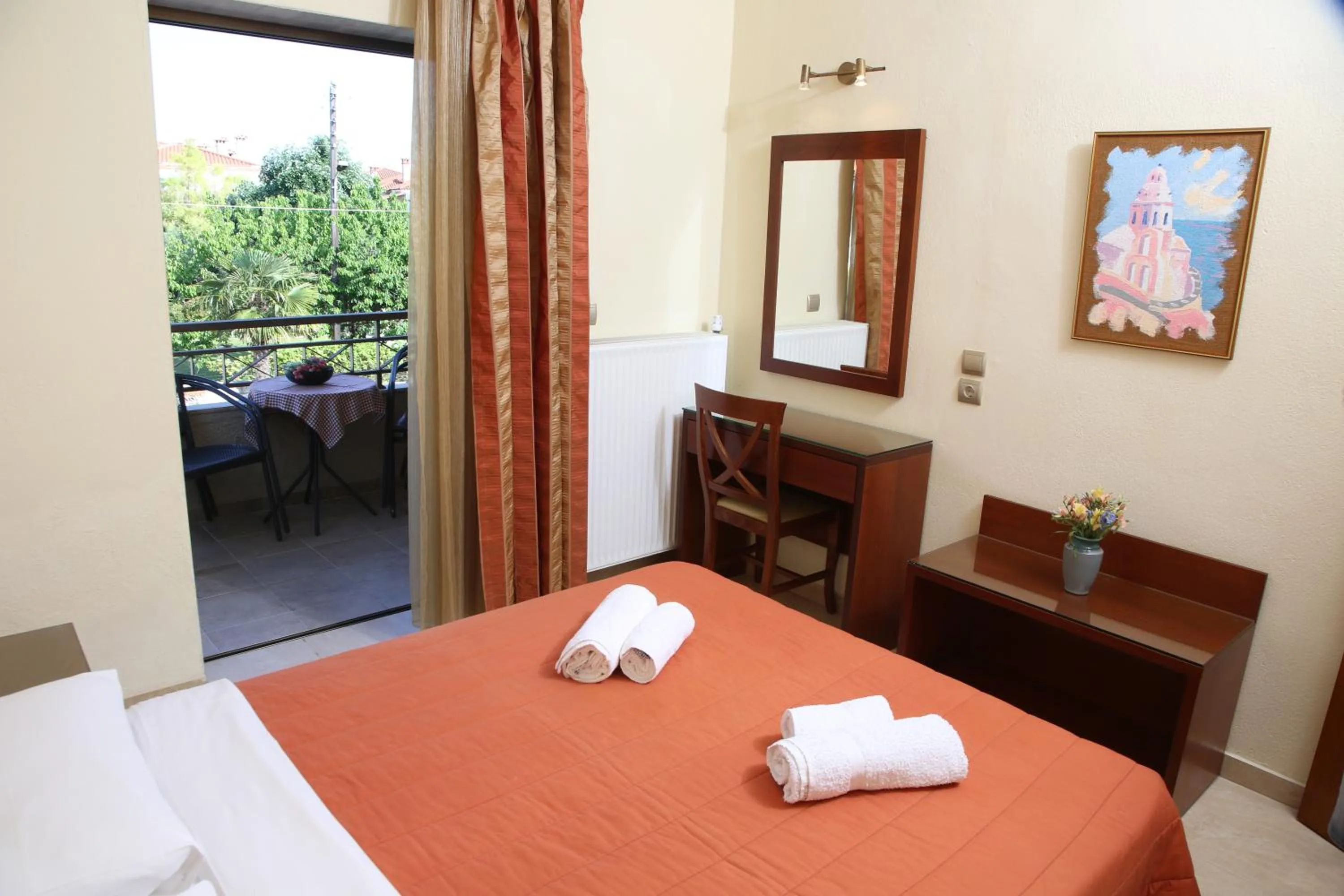 Bed in Hotel Zeus