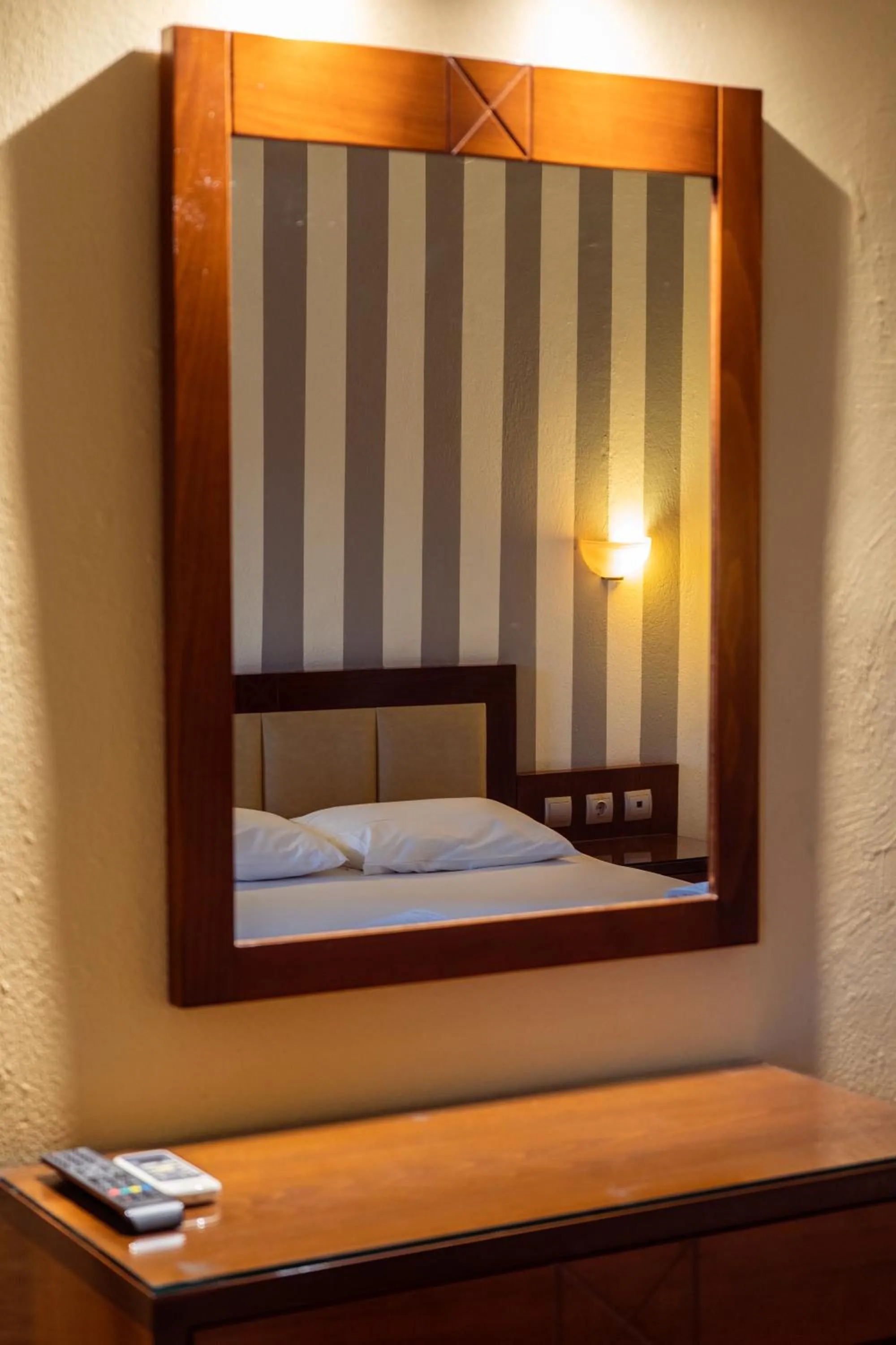 Bed in Hotel Zeus