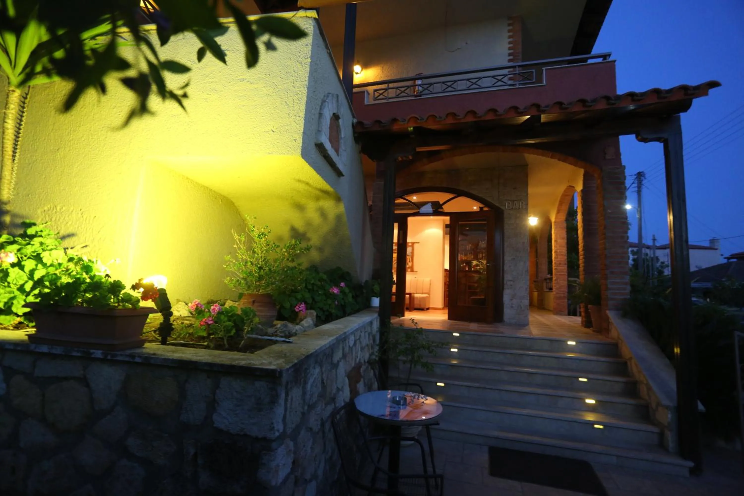 Facade/entrance in Hotel Zeus