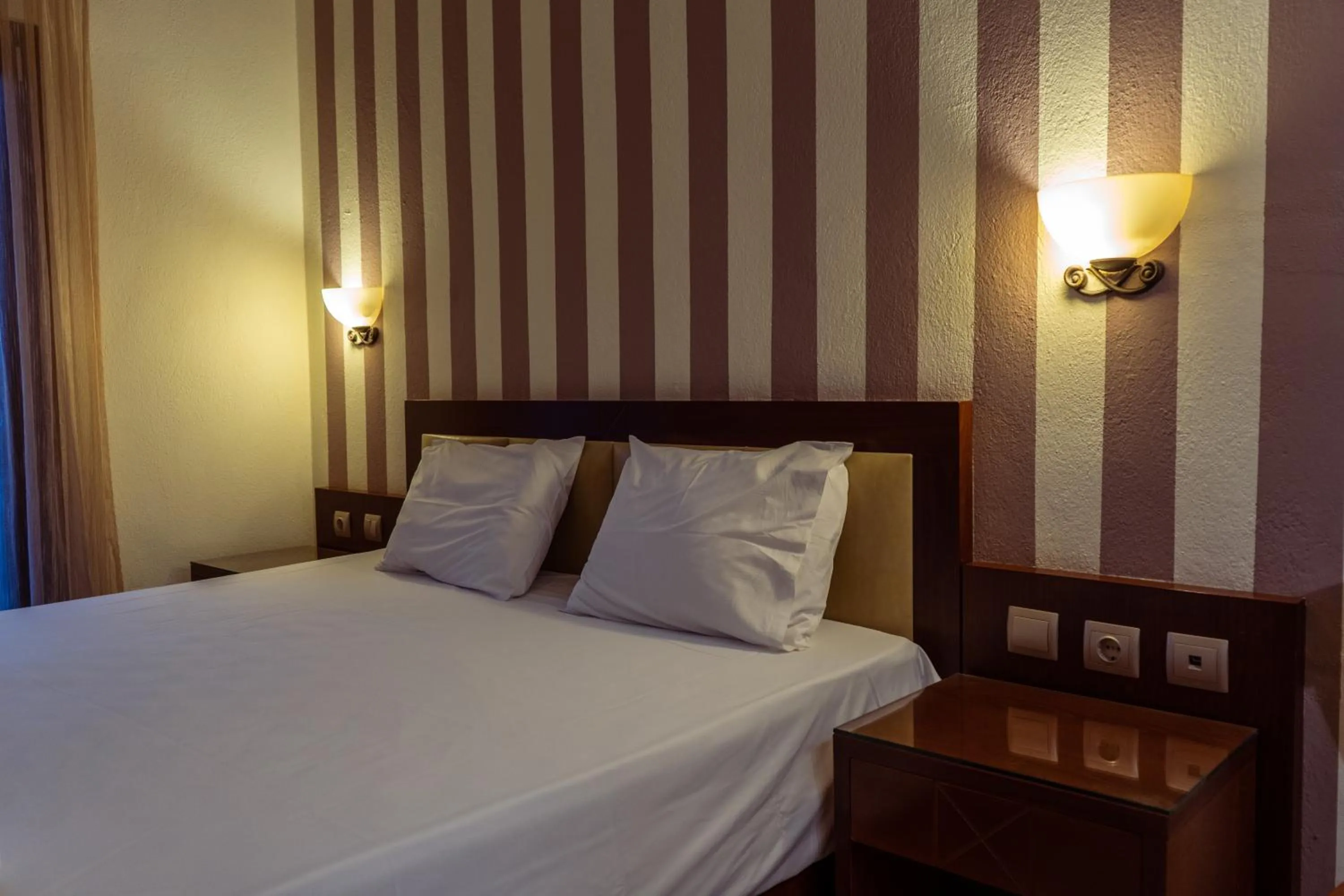 Bed in Hotel Zeus