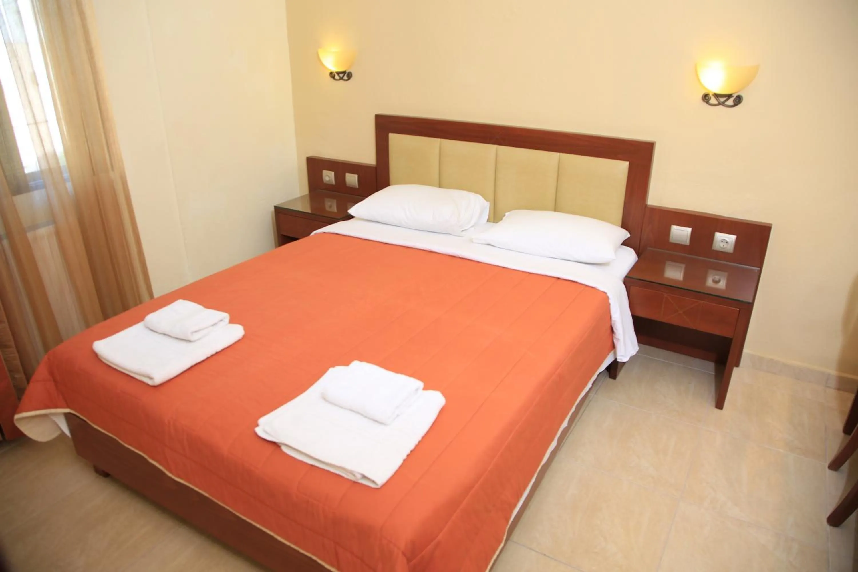 Bed in Hotel Zeus