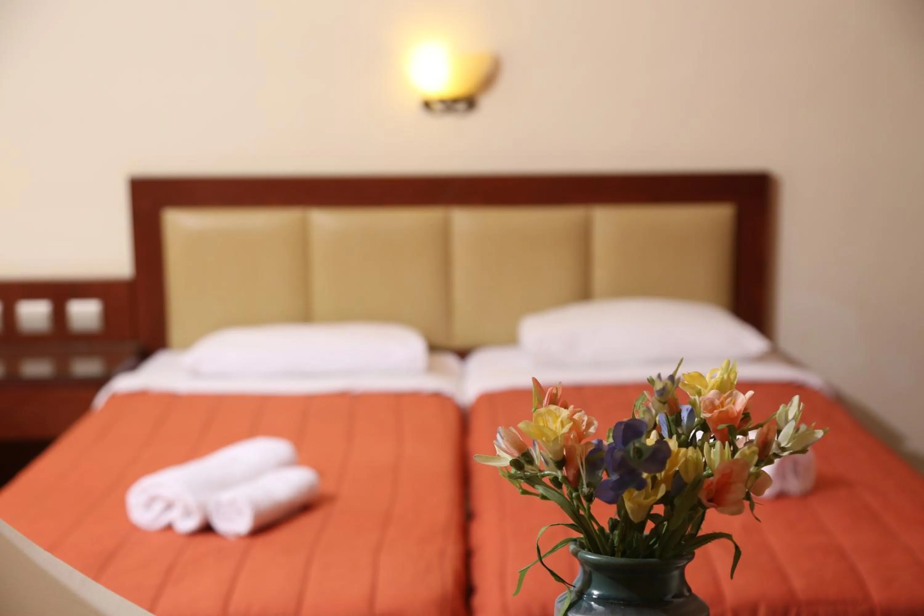 Bed in Hotel Zeus