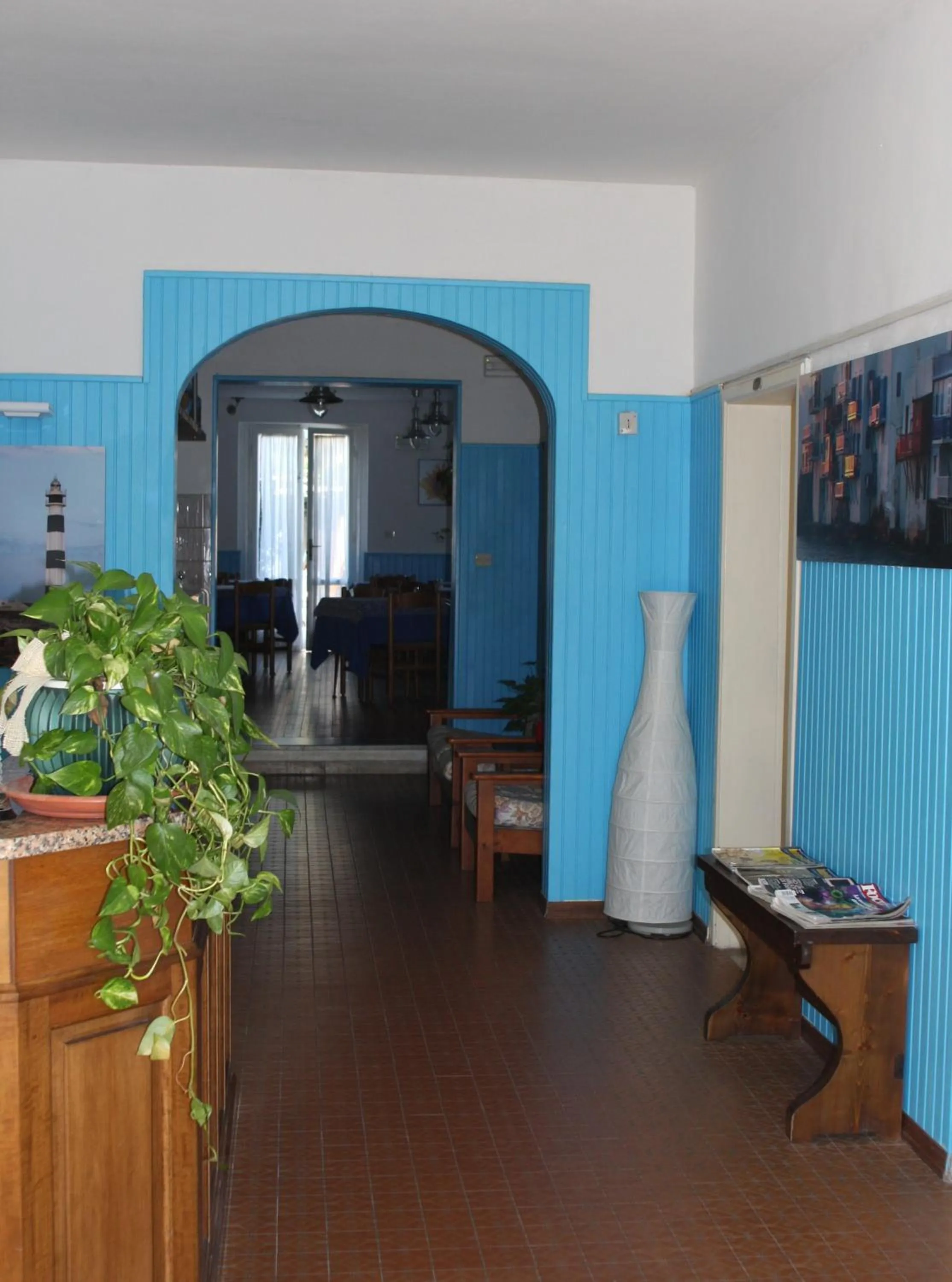 Decorative detail in Hotel Ornella