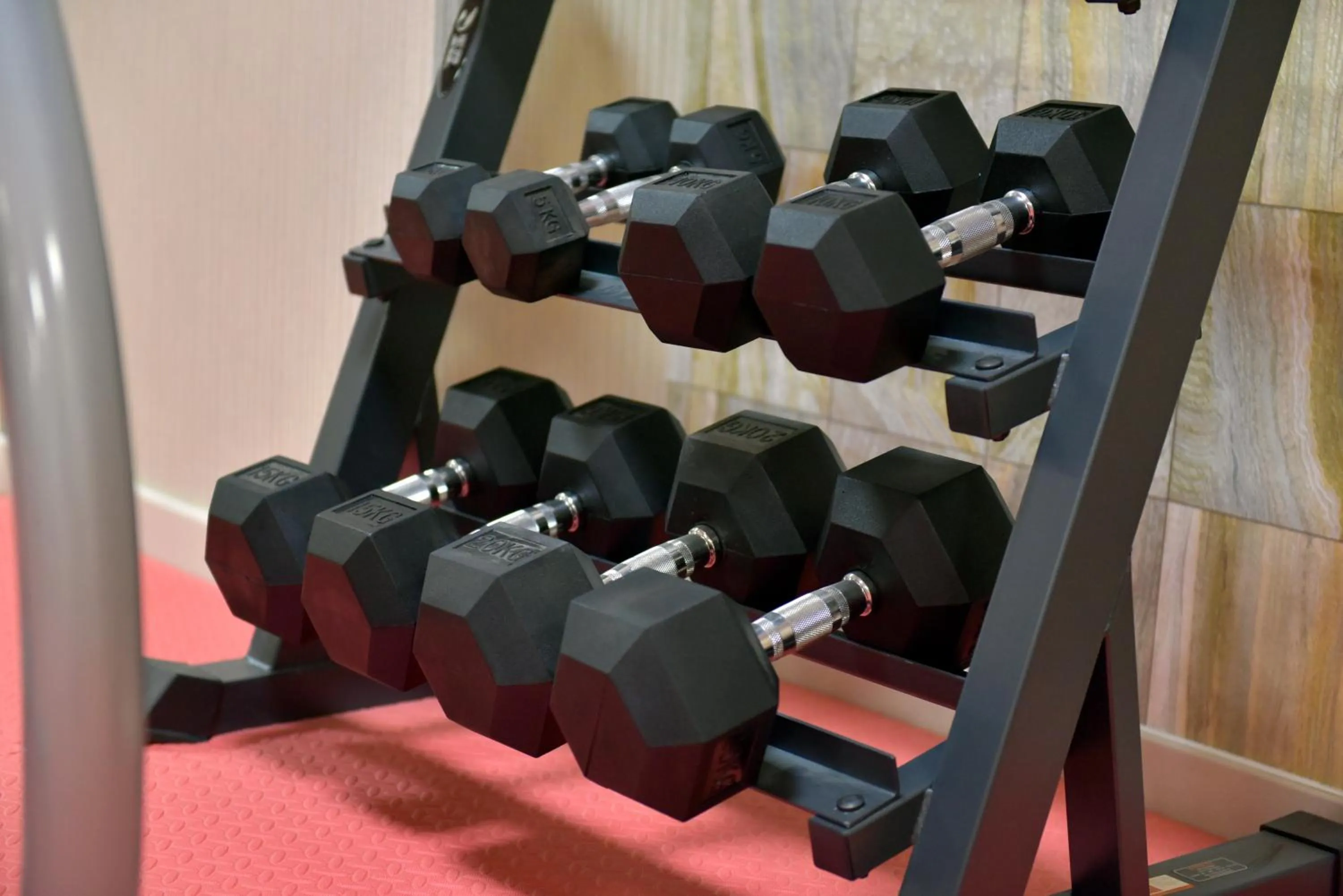 Fitness centre/facilities in A'Sinamar Hotel Apartment