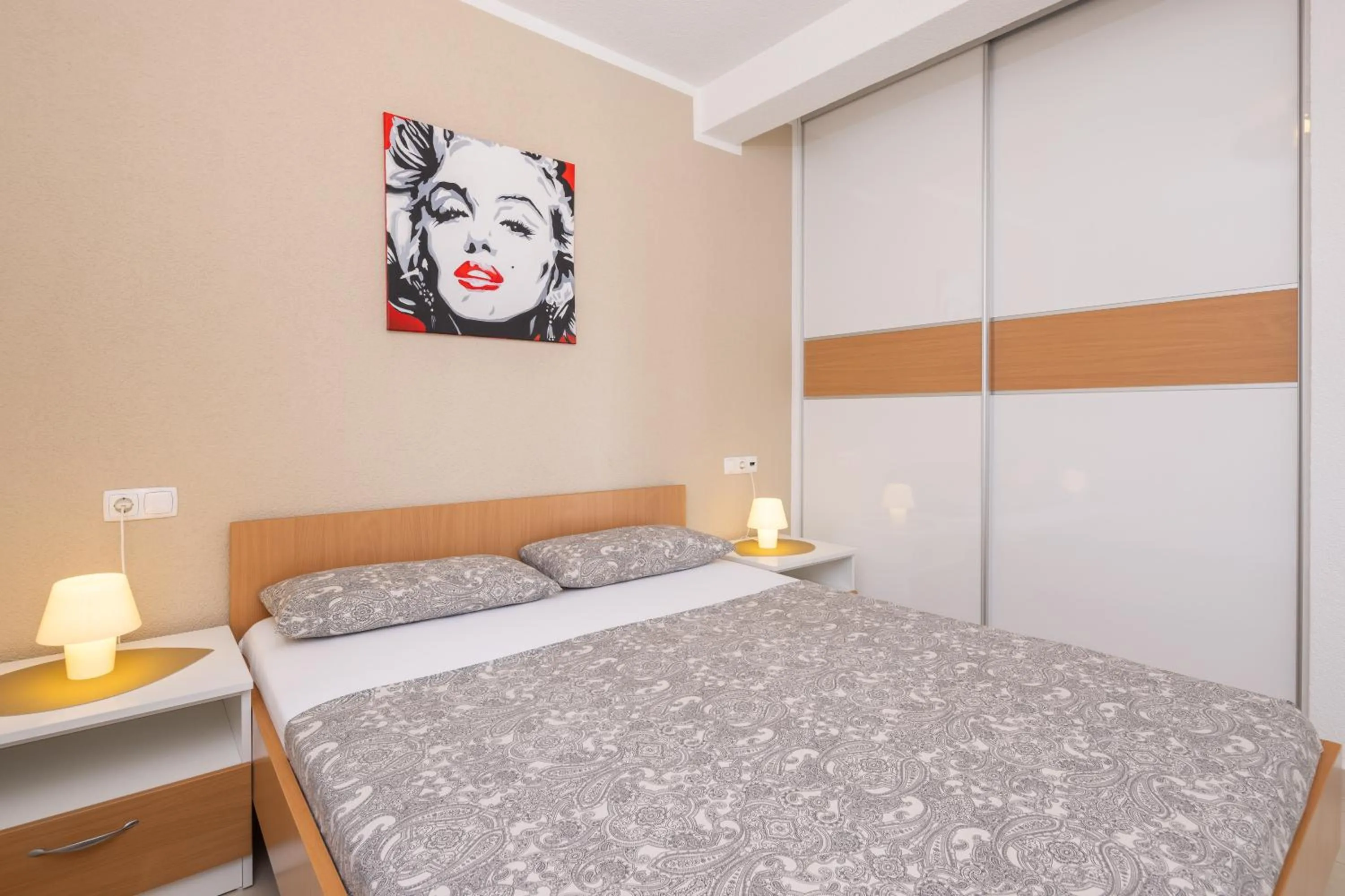 Bedroom, Bed in Appartments Villa Daria