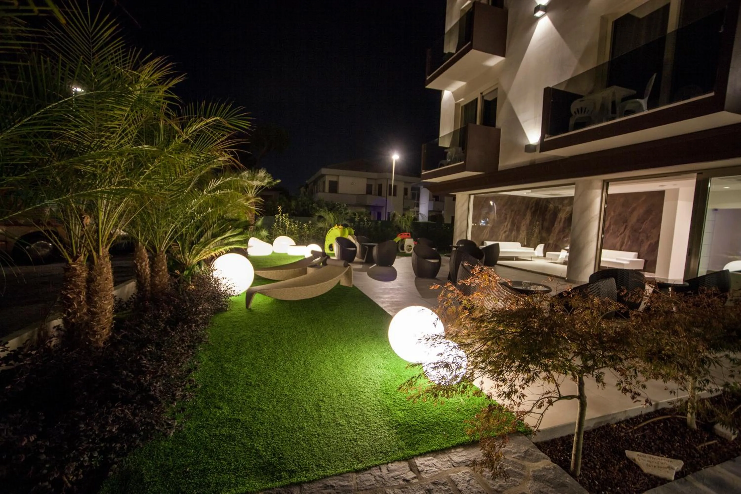 Garden view in Hotel Pineta Mare