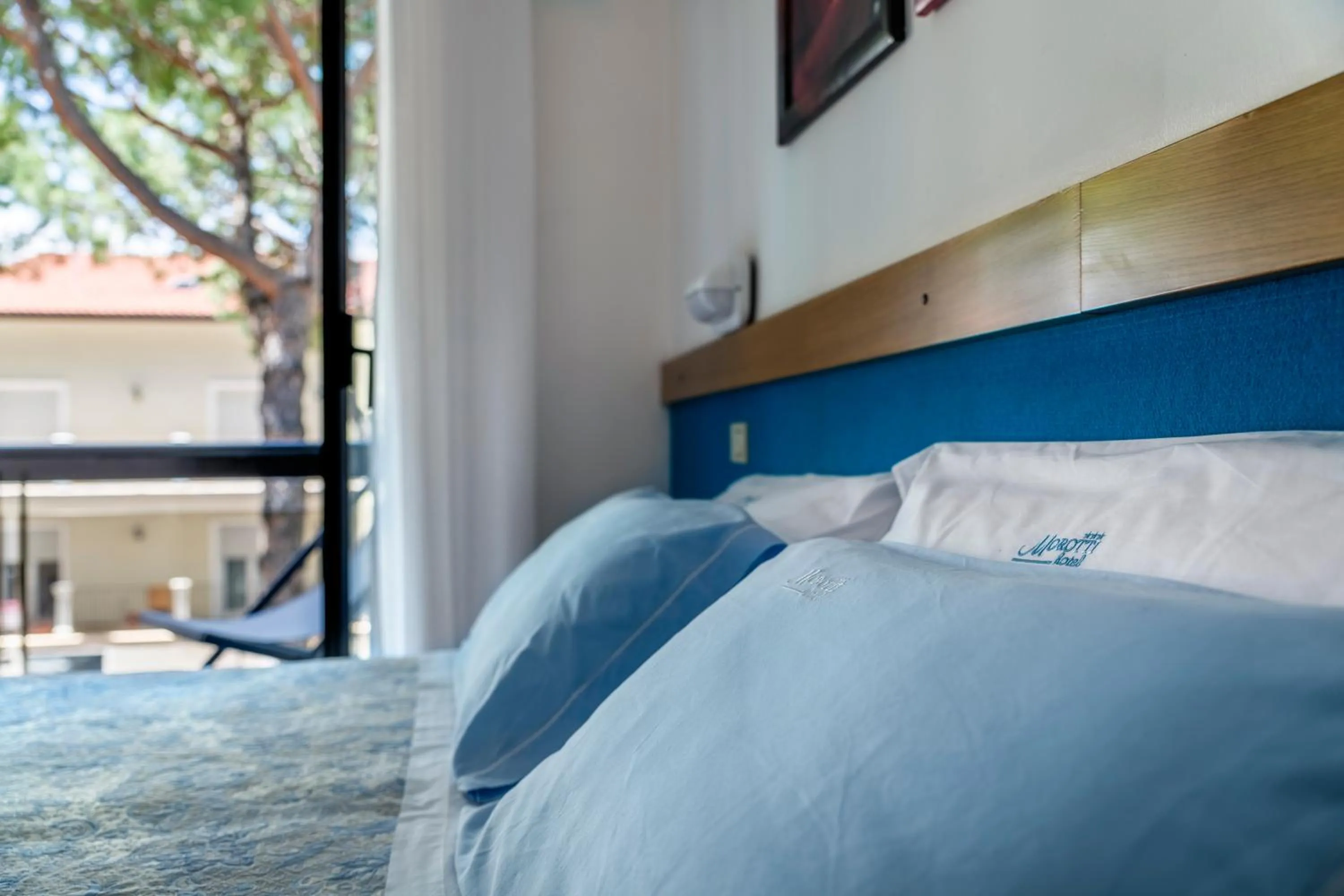 Bed in Hotel Morotti