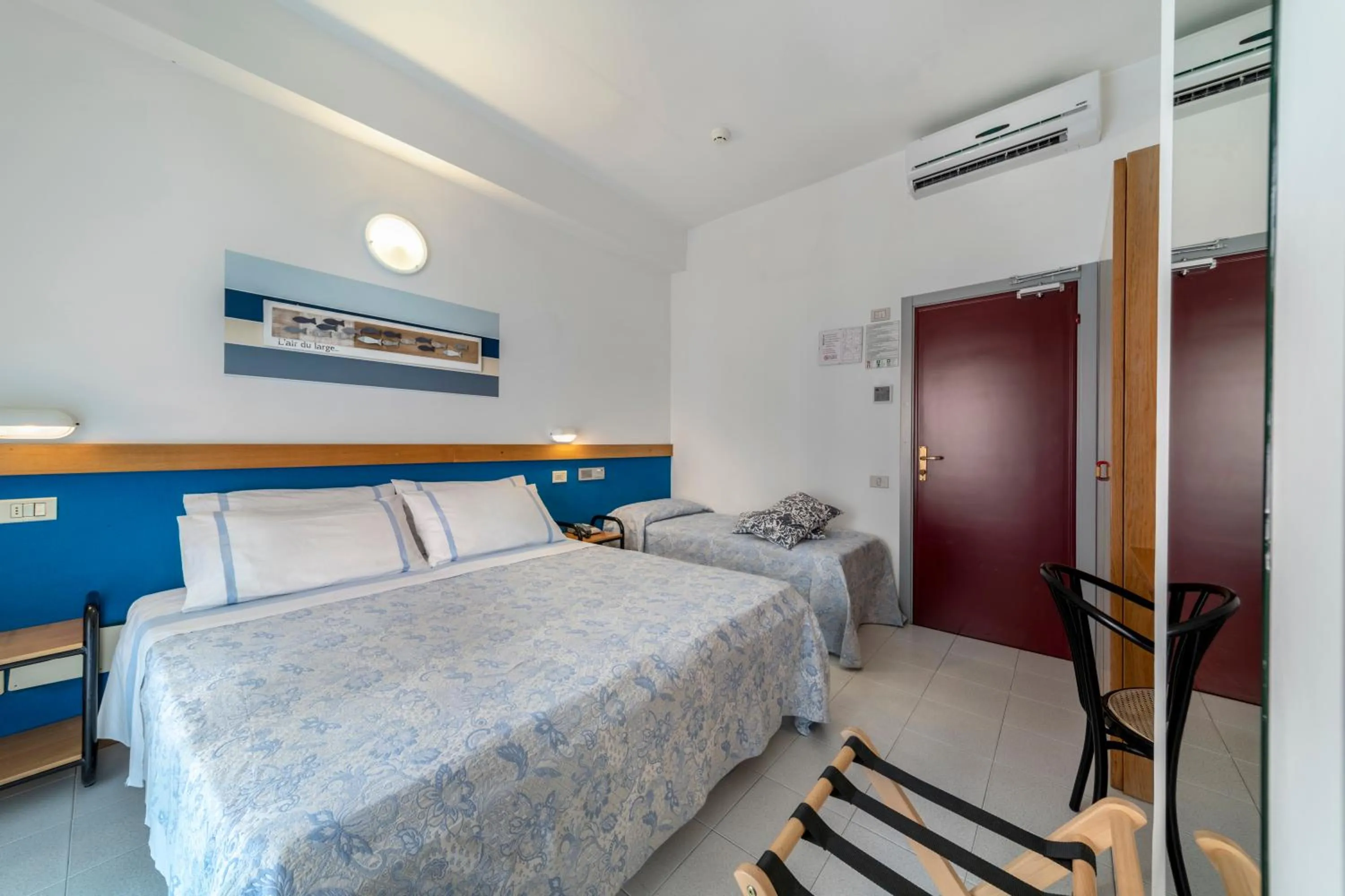 Bed in Hotel Morotti