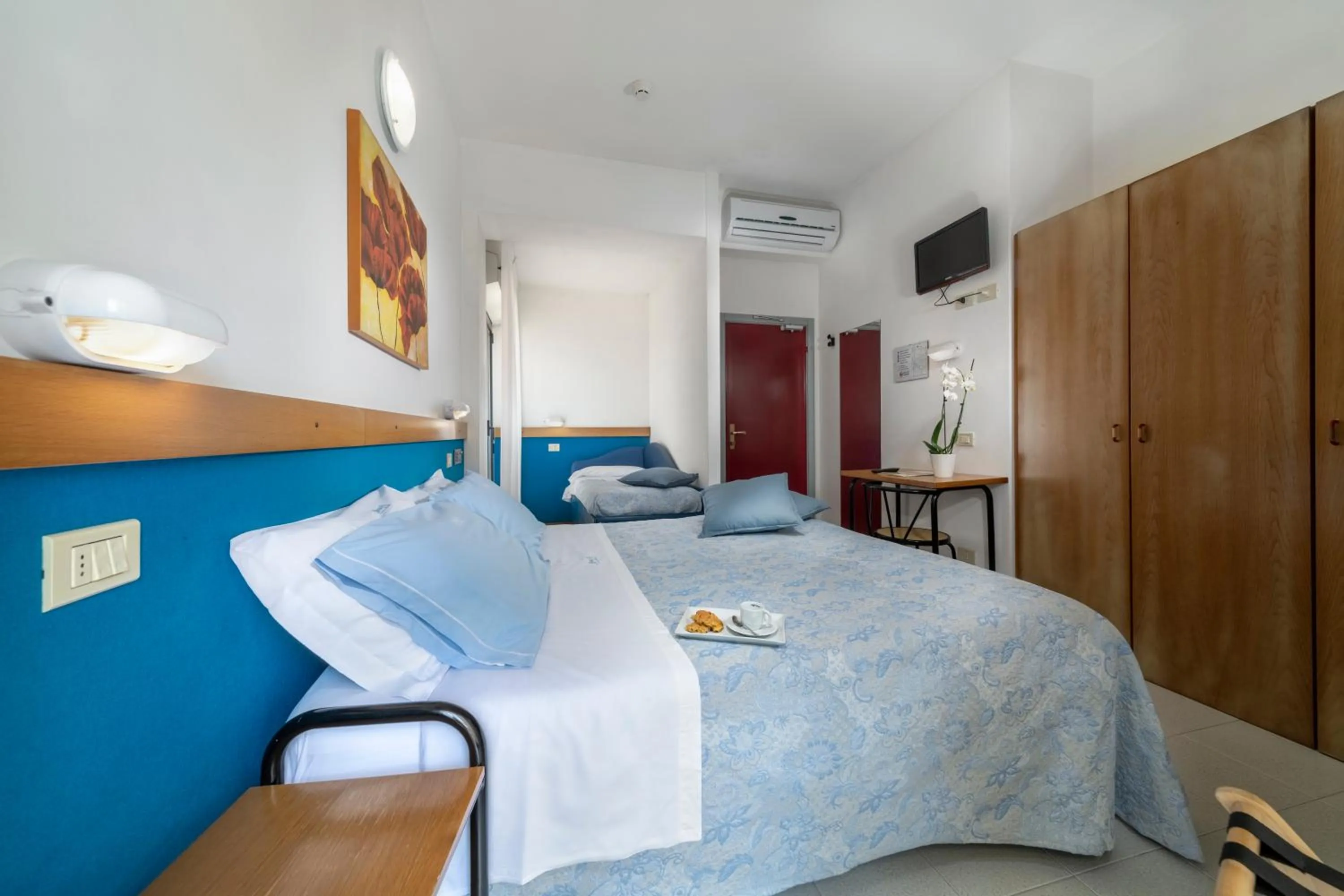 Bed in Hotel Morotti