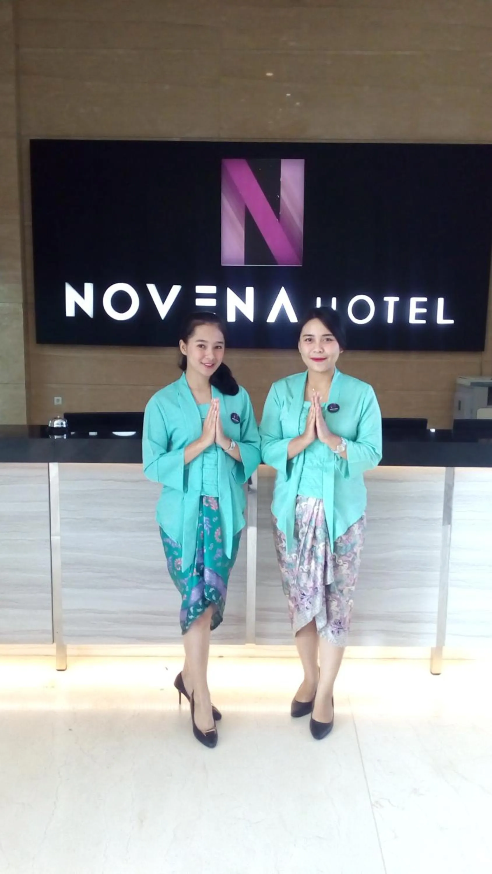 Staff in Novena Hotel Bandung